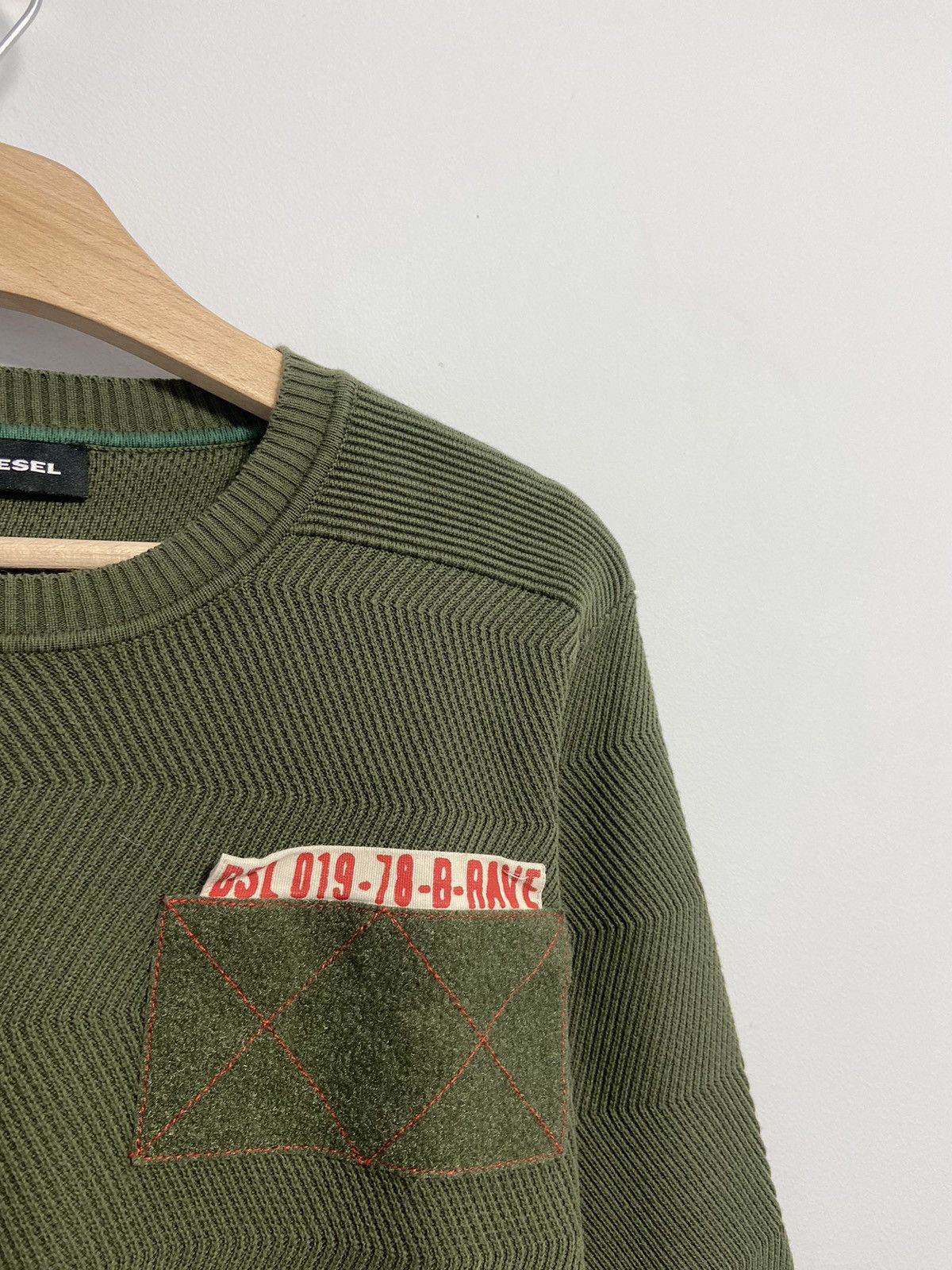 Diesel Diesel Vintage Sweatshirt Green Size US S / EU 44-46 / 1 - 4 Thumbnail