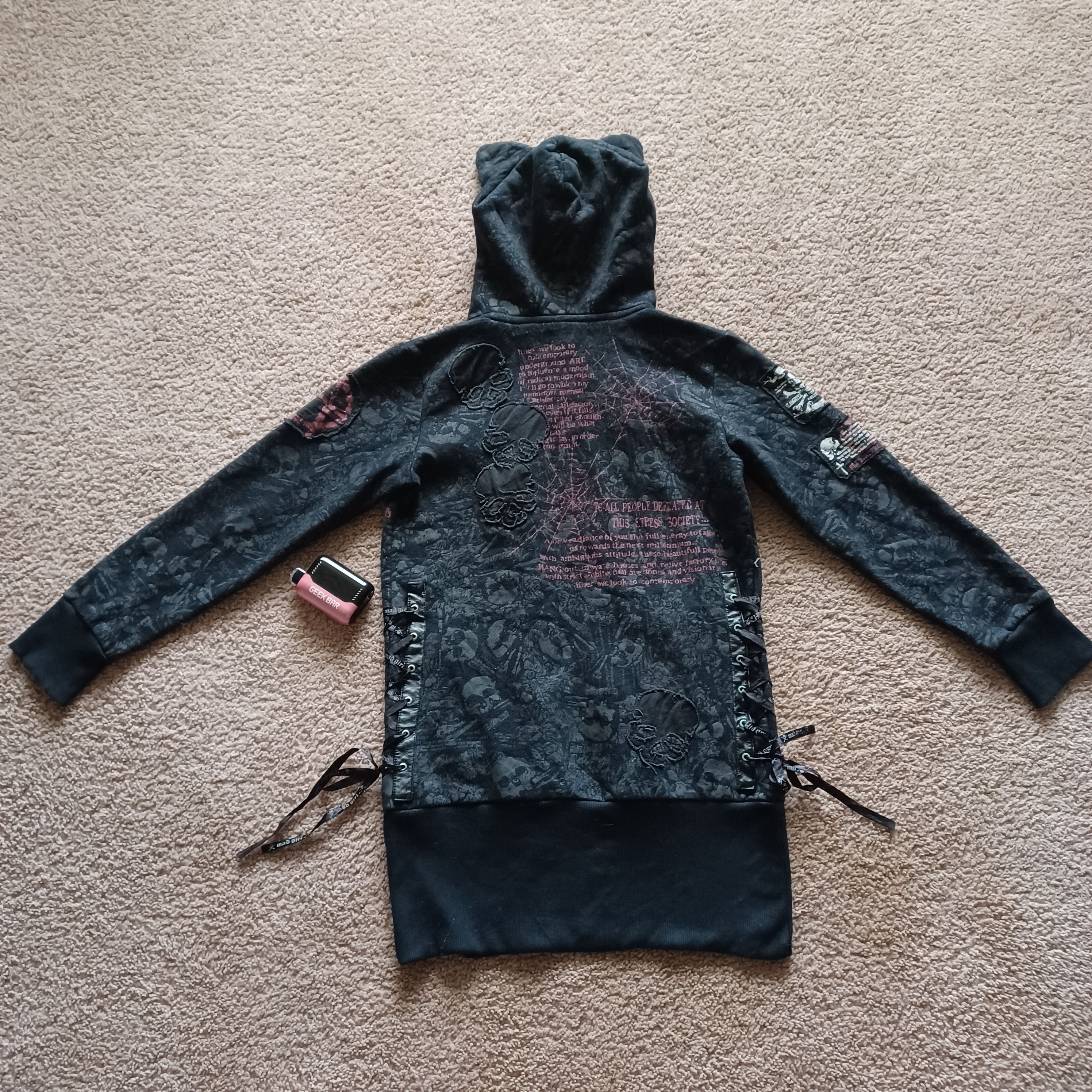 Seditionaries Mad Punk Mad Girl zip up parka hoodie ifsixwasnine lgb style Size US M / EU 48-50 / 2 - 3 Thumbnail