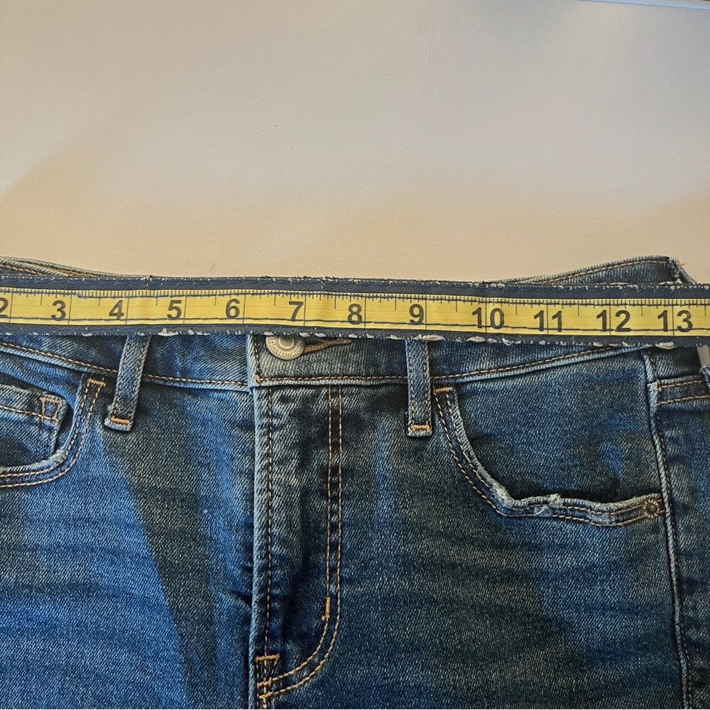 Old Navy Old Navy High Rise Rockstar Super Skinny Jeans Blue XS 2 Size 23" - 6 Thumbnail