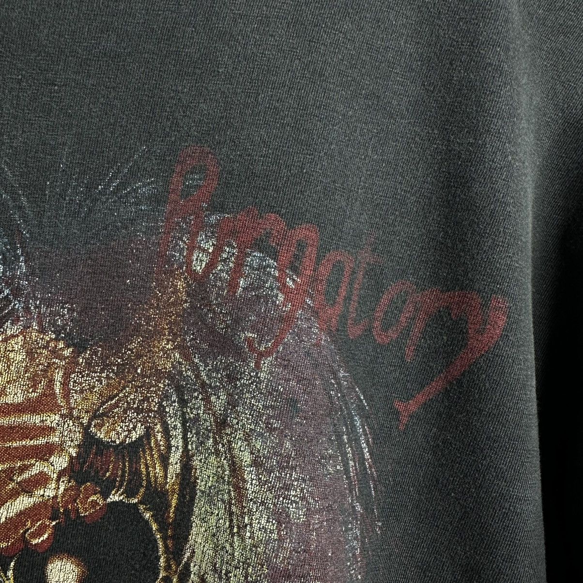 Iron Maiden Iron Maiden USA Vintage 90s T-shirt A Real Live One Size US M / EU 48-50 / 2 - 8 Thumbnail