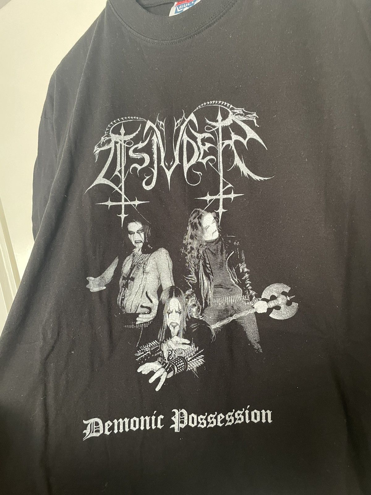 Band Tees × Vintage Tsjuder black metal demonic possession vintage T-shirt Size US L / EU 52-54 / 3 - 3 Thumbnail