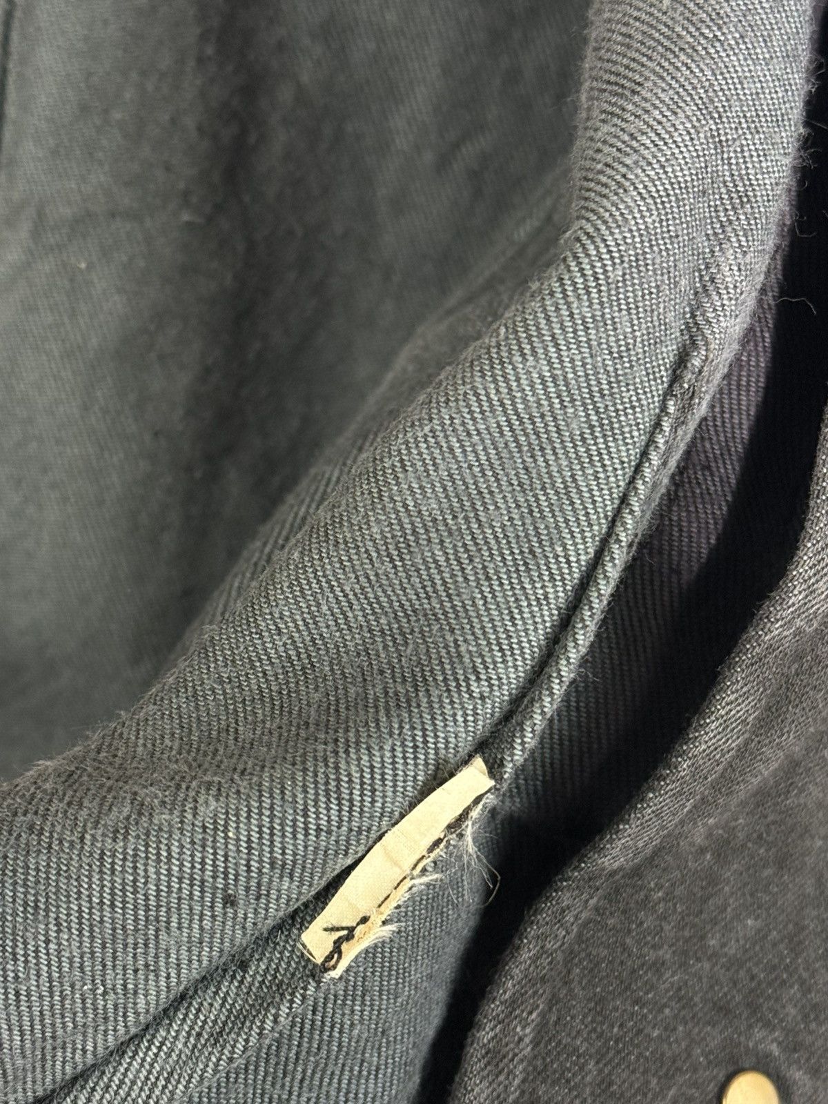 Gucci Gucci Tom Ford AW1999 Web Trim Denim Jacket Black Size 40 Size M / US 6-8 / IT 42-44 - 9 Thumbnail