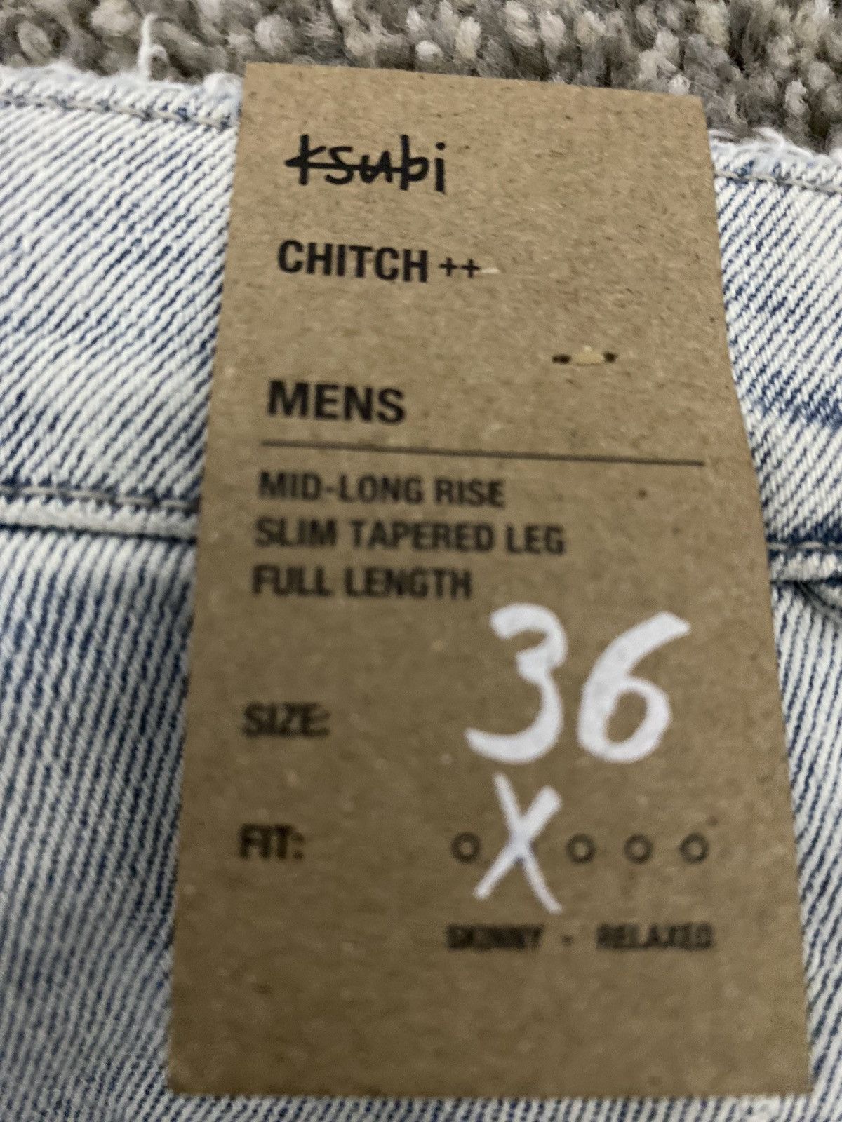 Ksubi Classic Ksubi Jeans Blue Denim Size US 36 / EU 52 - 4 Thumbnail