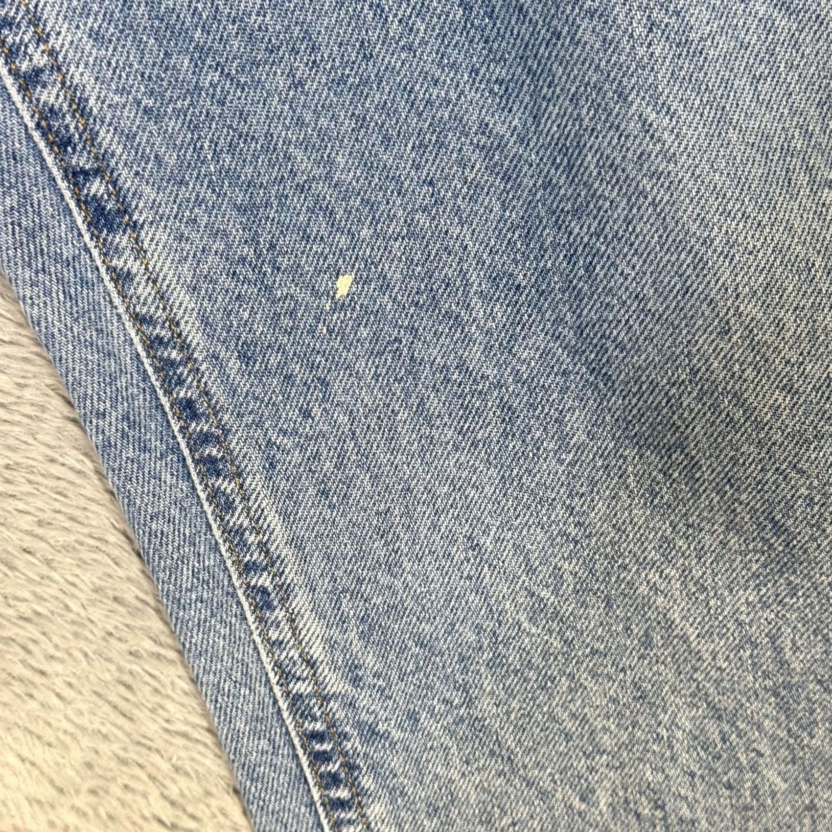 Carhartt VINTAGE Carhartt Jeans Mens 34x28 Blue Denim Relaxed Fit 100 Cotton Workwear Size US 34 / EU 50 - 4 Thumbnail