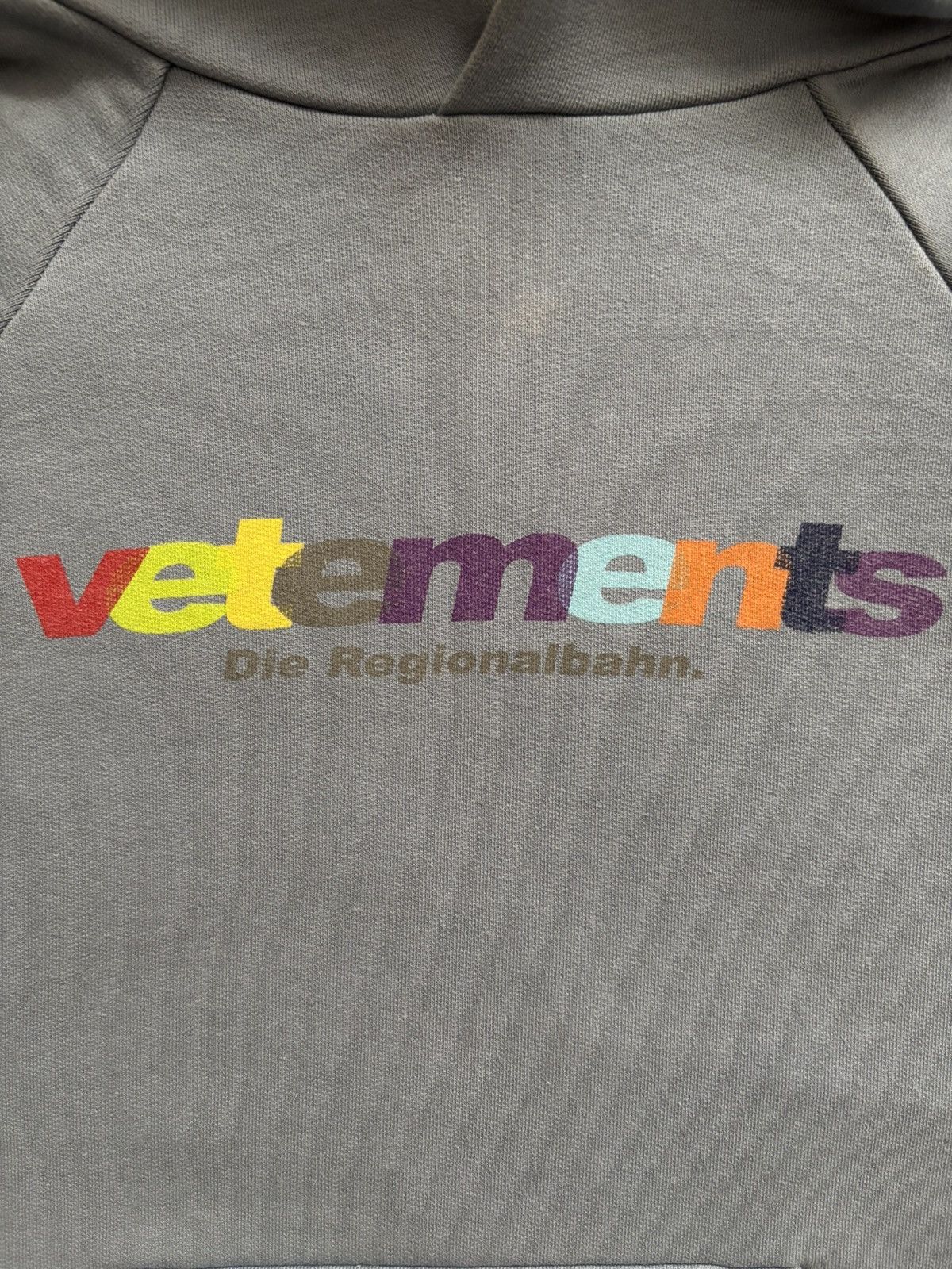 Vetements Vetements Die Regionalbahn Hoodie - SS18 Size US M / EU 48-50 / 2 - 3 Thumbnail