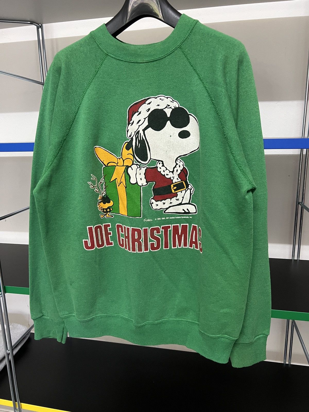 Vintage Vintage 70s Snoopy Joe Christmas Crewneck Size US M / EU 48-50 / 2 - 3 Thumbnail