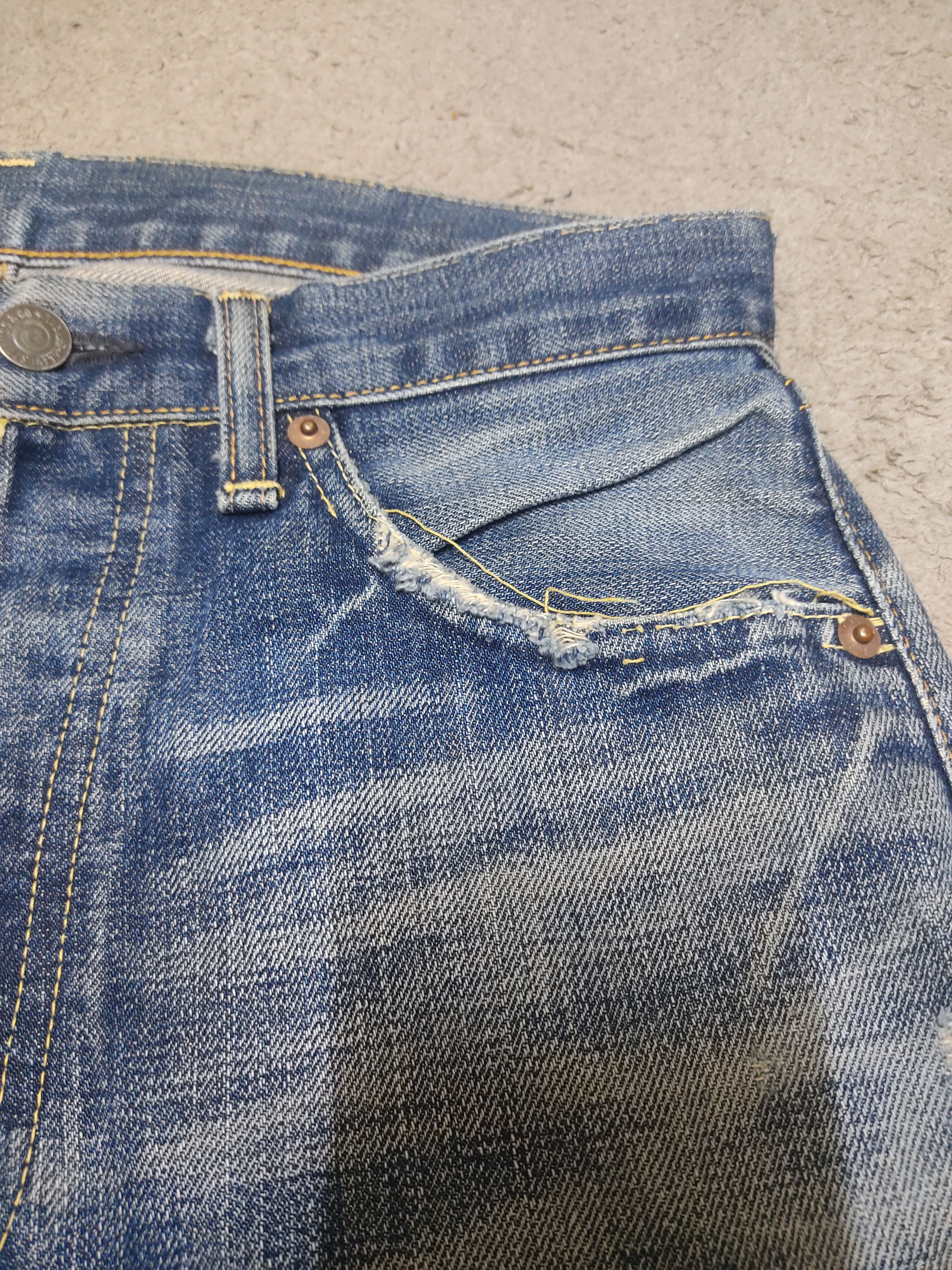Levi's Vintage Clothing Vintage Levis 501 Big E jeans distressed Size US 30 / EU 46 - 14 Thumbnail