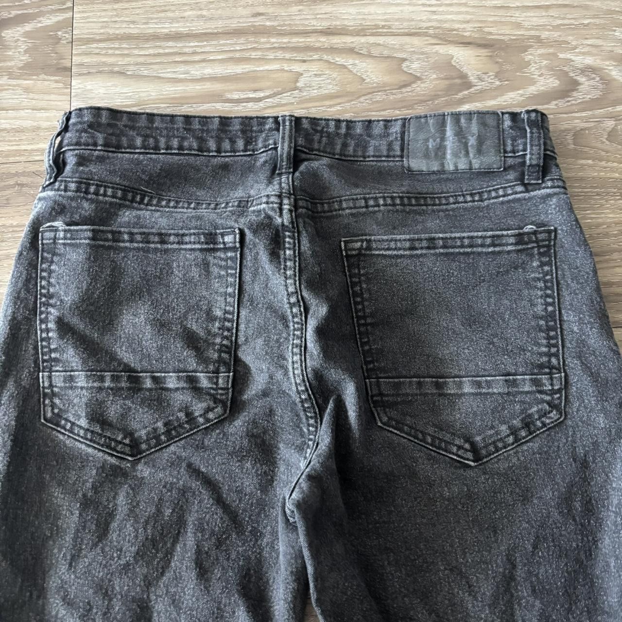 Vintage Crazy Vintage Y2K/2000s Grunge Black Skinny Denim Jeans! 32x30 Size US 32 / EU 48 - 7 Thumbnail