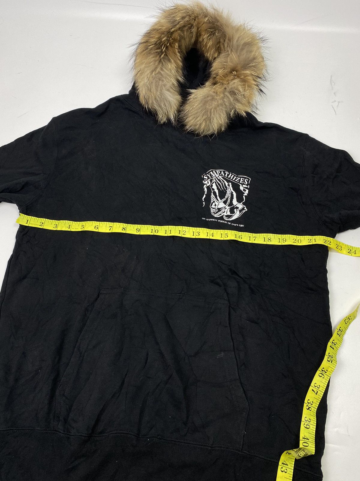 Le Grande Bleu (L.G.B.) Fur hoodie japanese brand sympathizes vkei style Size US L / EU 52-54 / 3 - 10 Thumbnail