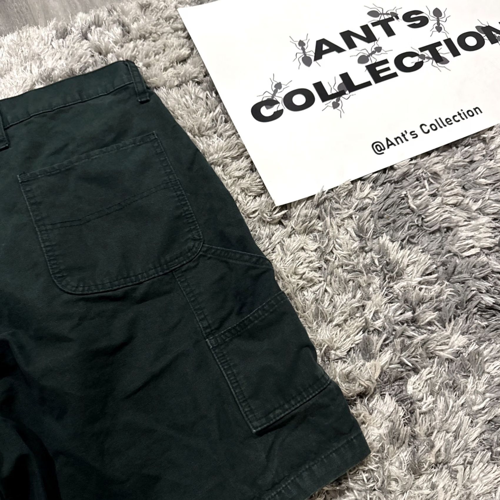 Old Navy VINTAGE Old Navy Cargo Shorts Men 36 Green Carpenter Baggy Y2K HTF 2000s Size 36 Size US 36 / EU 52 - 2 Thumbnail