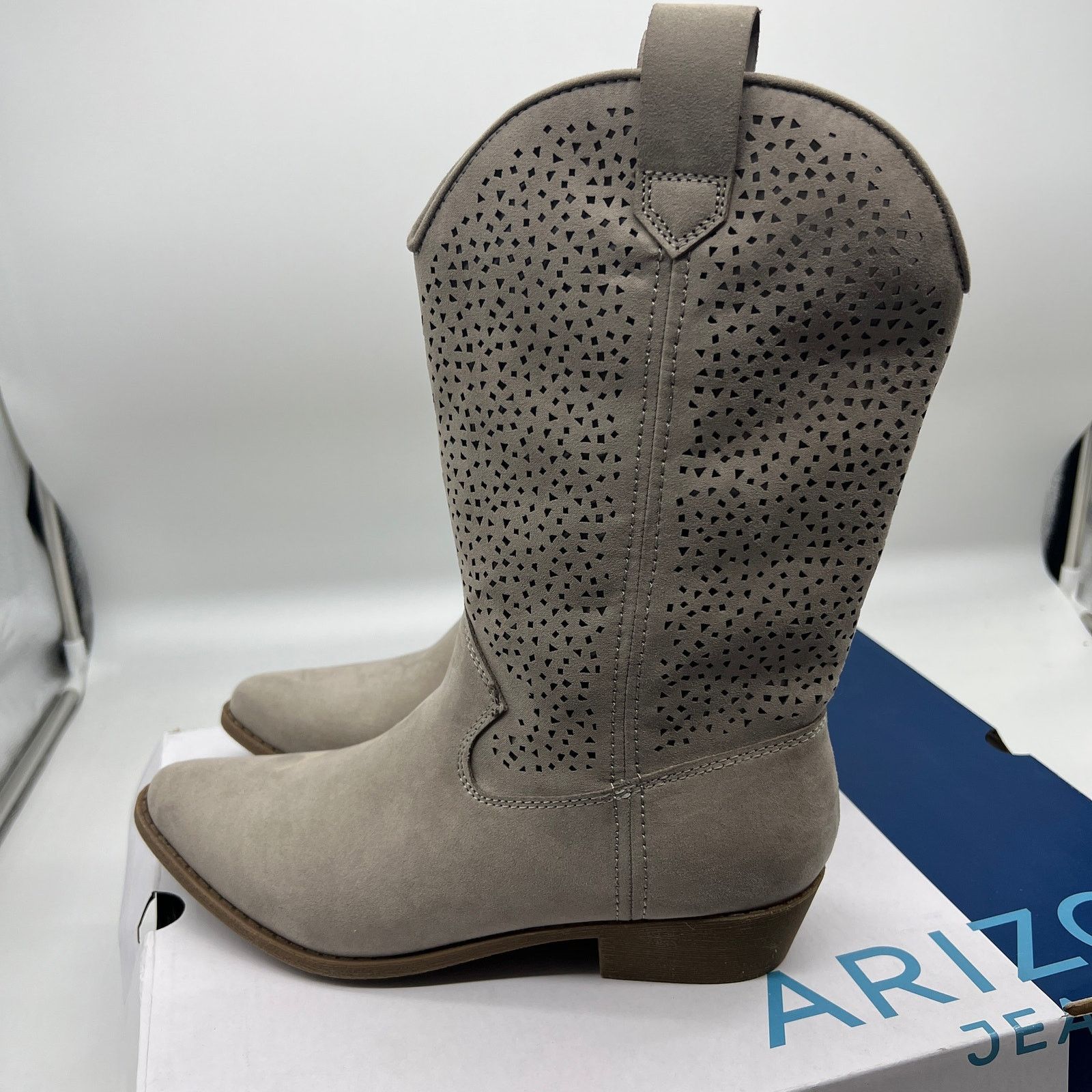 Other Arizona Jean Co Womens Western Heel Bootie Size US 7.5 / IT 37.5 - 2 Thumbnail