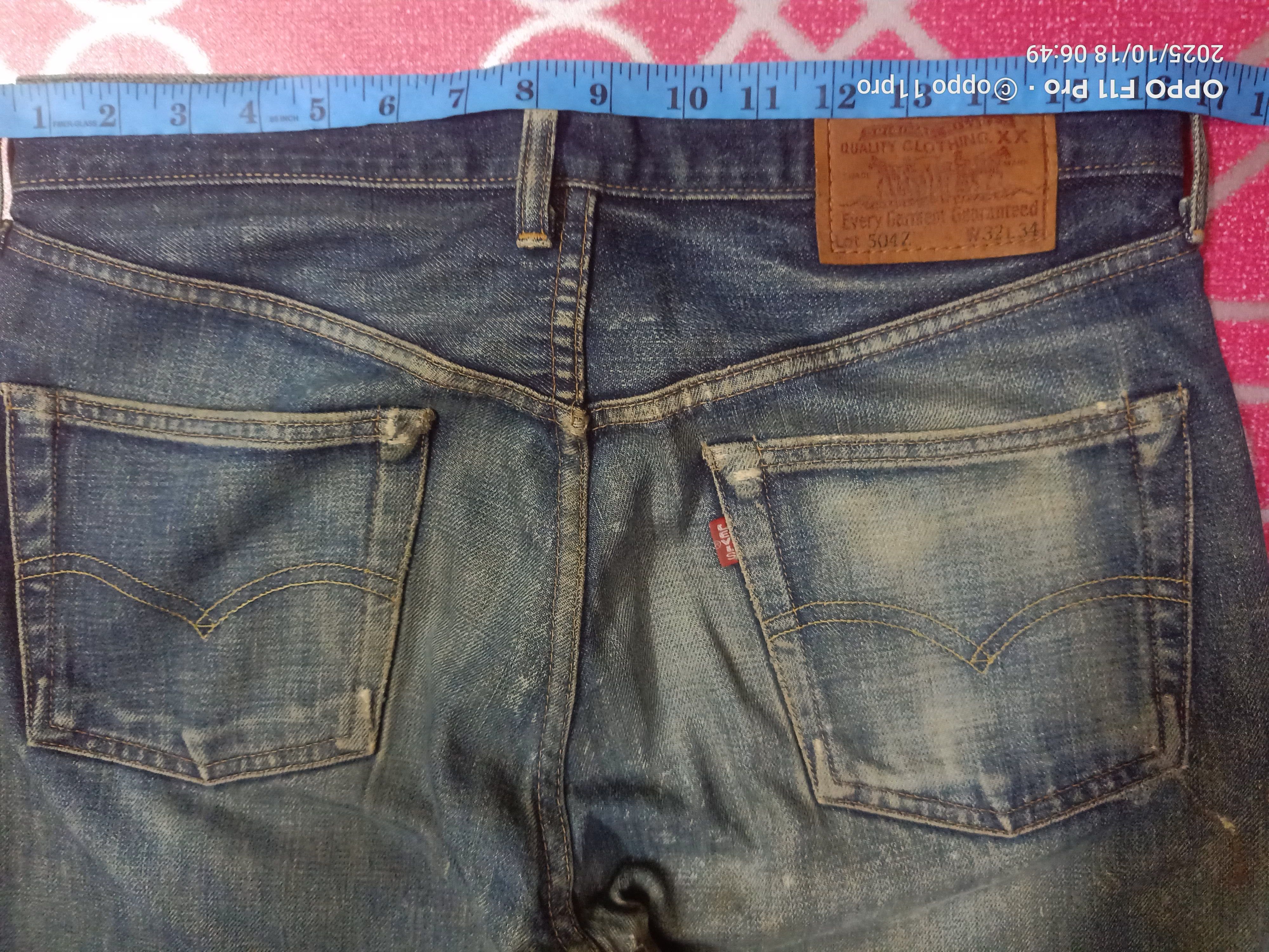 Levi's Vintage Clothing Levis Vintage 504 Z Red Selvedge Distressdenim Size US 32 / EU 48 - 7 Thumbnail