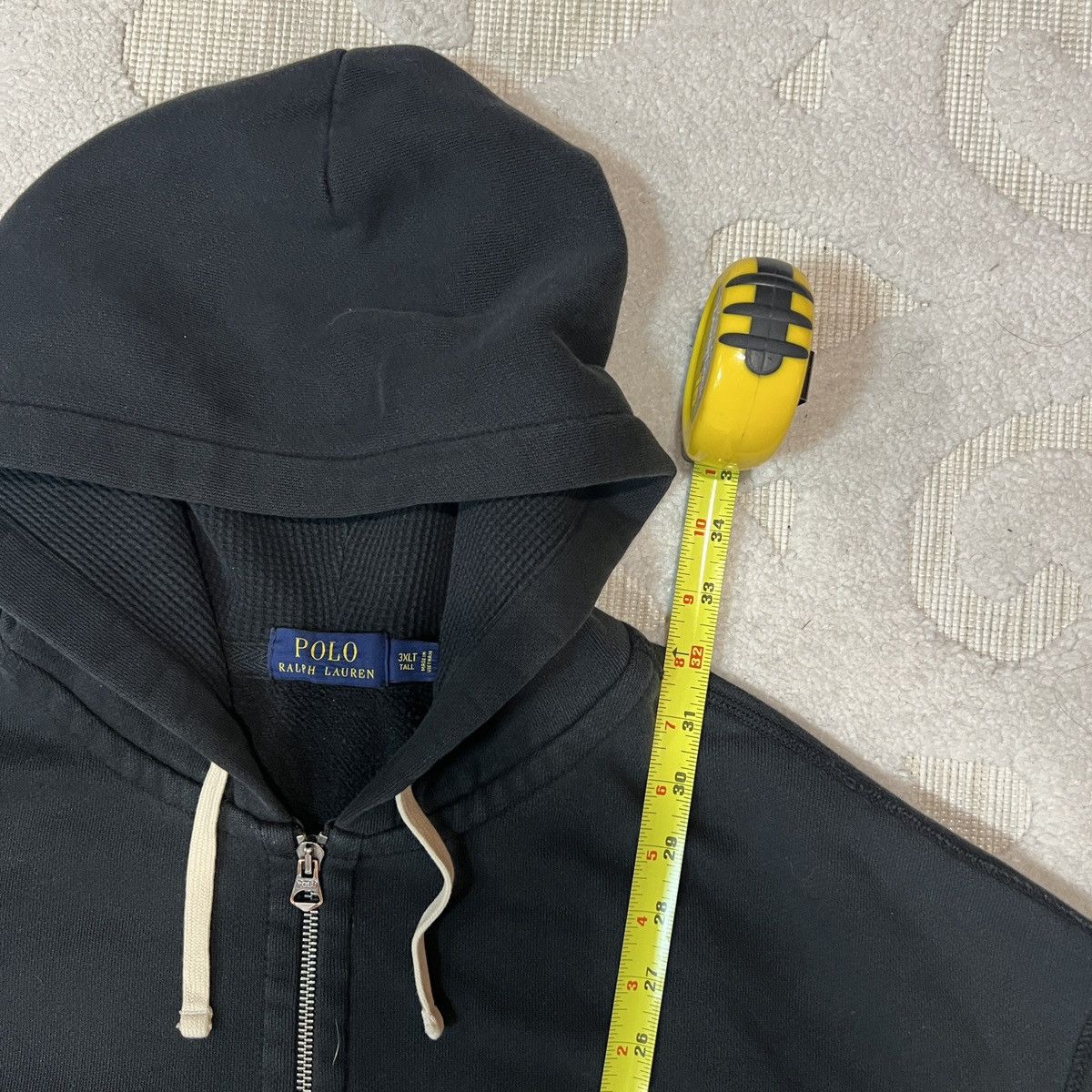 Polo Ralph Lauren Crazy Vintage Y2K Polo Ralph Lauren Zip-Up Hoodie Logo 3XLT Size US XXL / EU 58 / 5 - 8 Thumbnail