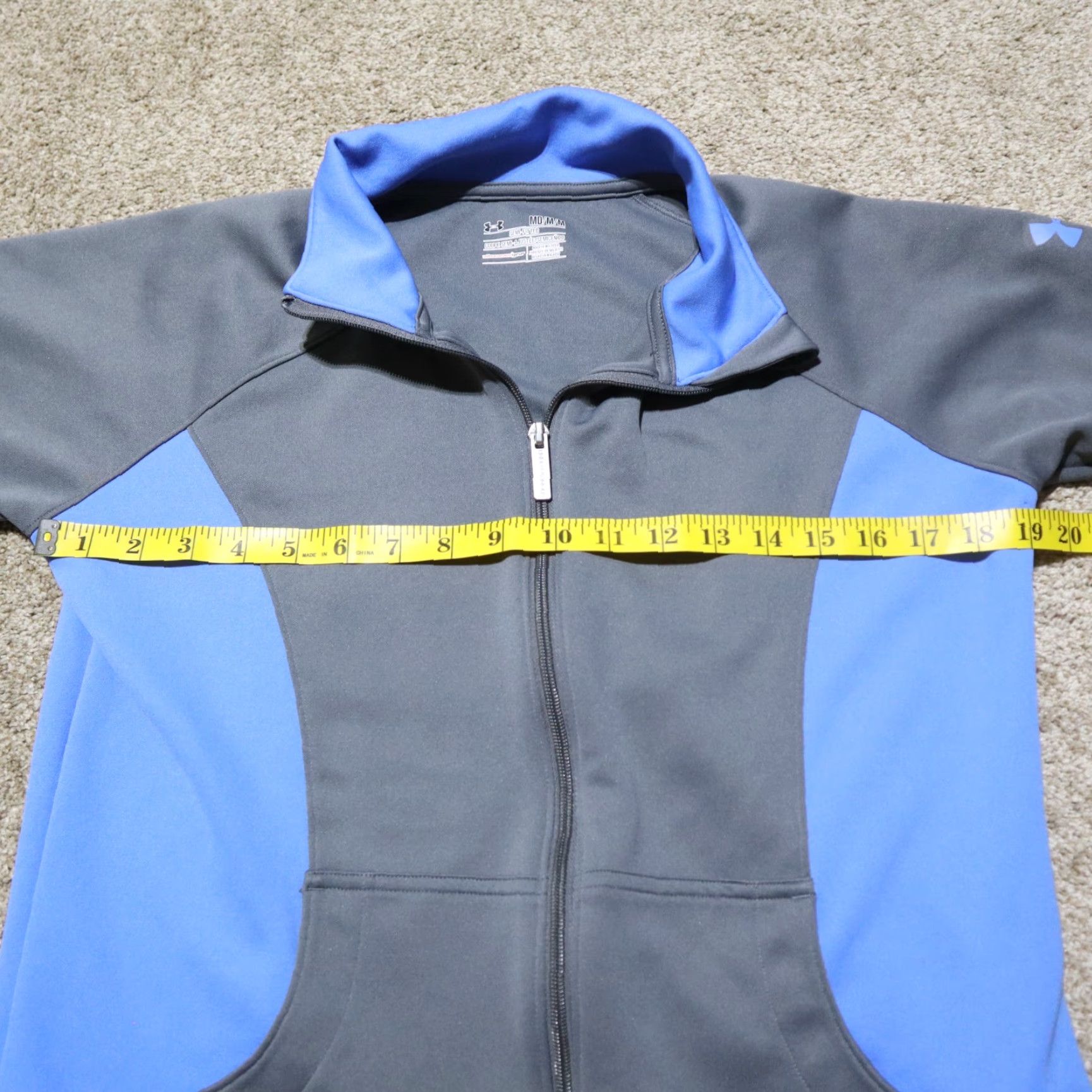 Under Armour Under Armour Jacket Women Size M Gray Zipper Semi-Fitted Activewear Modern Size M / US 6-8 / IT 42-44 - 6 Thumbnail