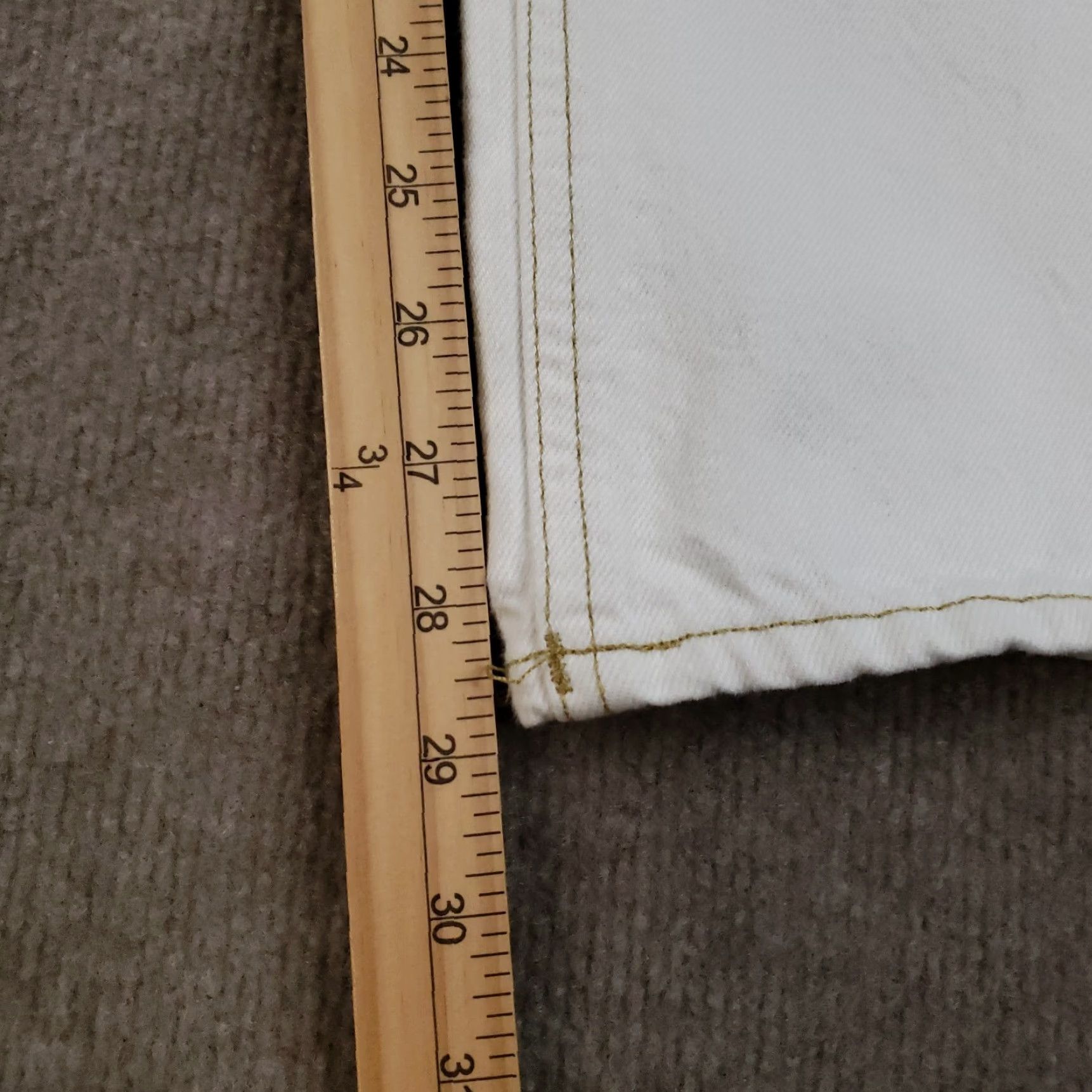 Bdg BDG Urban Outfitters Jeans Women Size 27 (27x29 Actual) White Cowboy Straight Z Size 27" / US 4 / IT 40 - 5 Thumbnail