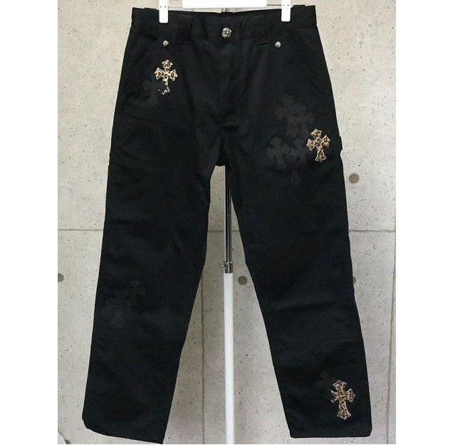 Chrome Hearts Chrome Hearts Cross Patch Carpenter Pants Size US 32 / EU 48 - 1 Thumbnail
