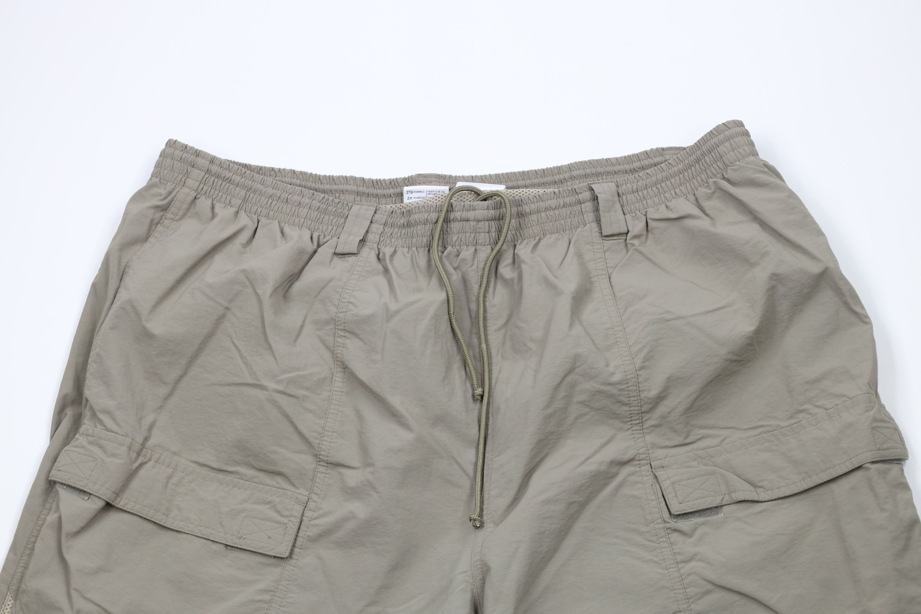 Columbia × Vintage Vintage Y2K Columbia PFG Wide Leg Cargo Pants Shorts Green Size US 40 / EU 56 - 2 Thumbnail