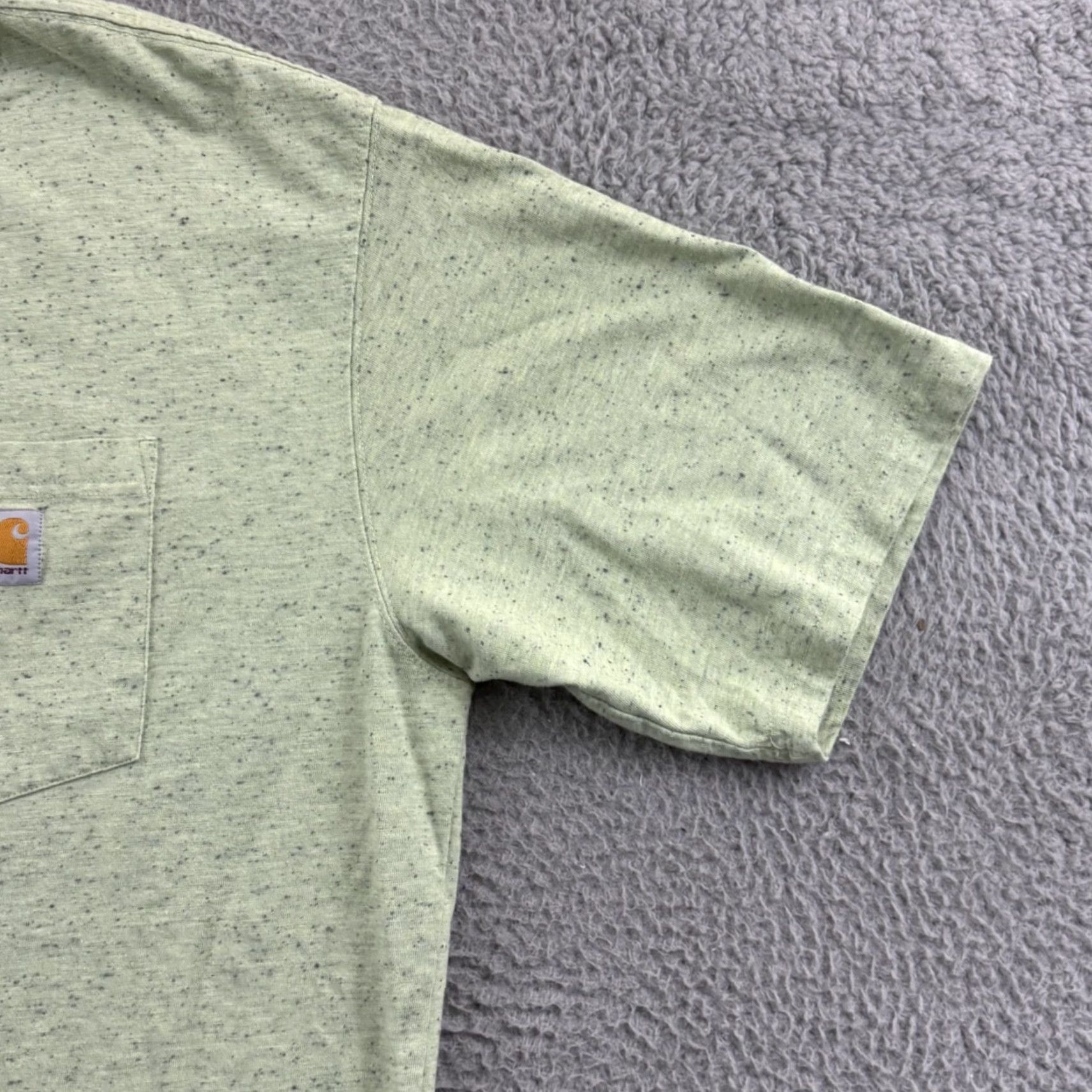 Carhartt Carhartt T-Shirt Men’s XL Green Short Sleeve Pocket Outdoor Workwear Crew Neck Size US XL / EU 56 / 4 - 5 Thumbnail