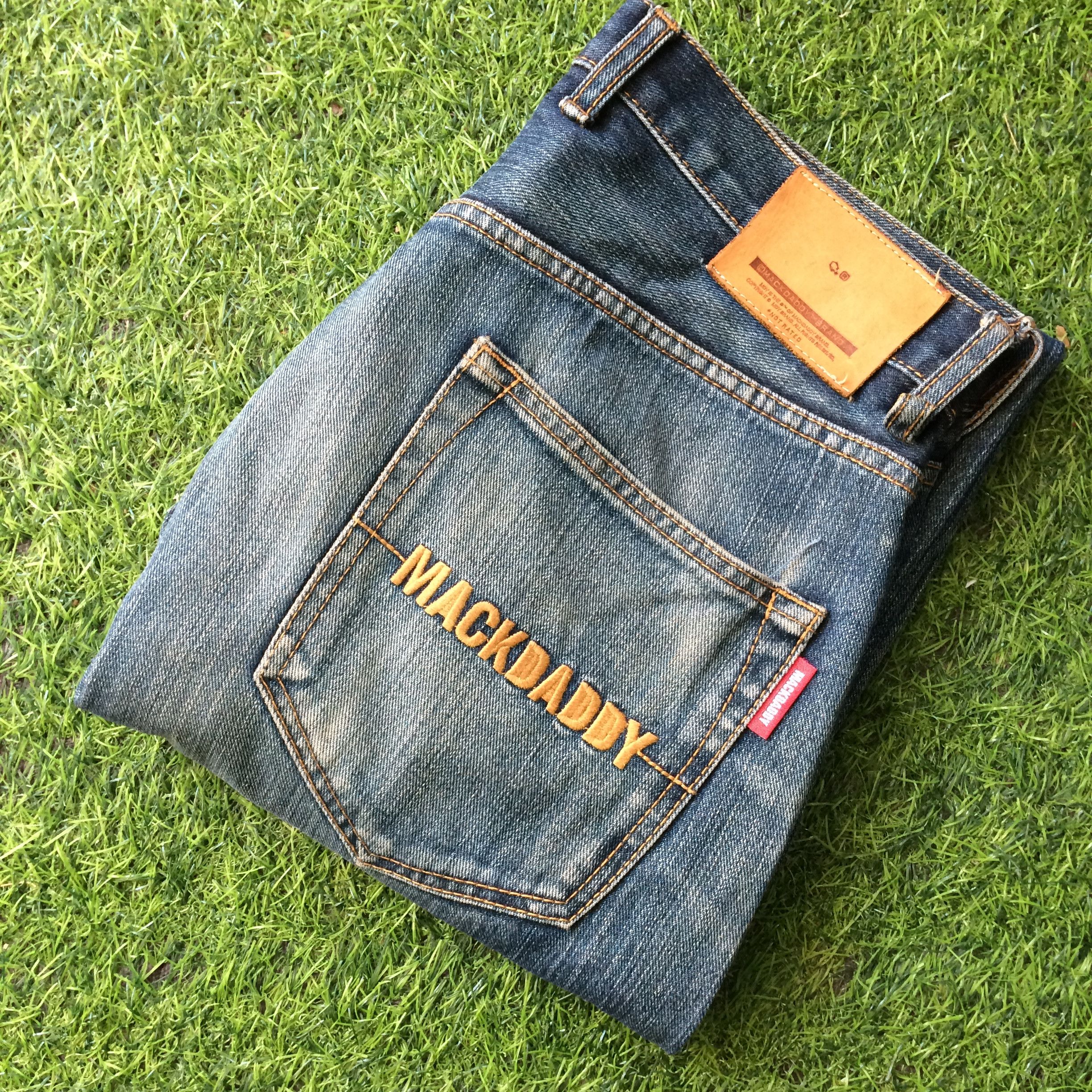 Japanese Brand Distressed Japanese Selvedge Denim #D-679 Size US 30 / EU 46 - 9 Thumbnail