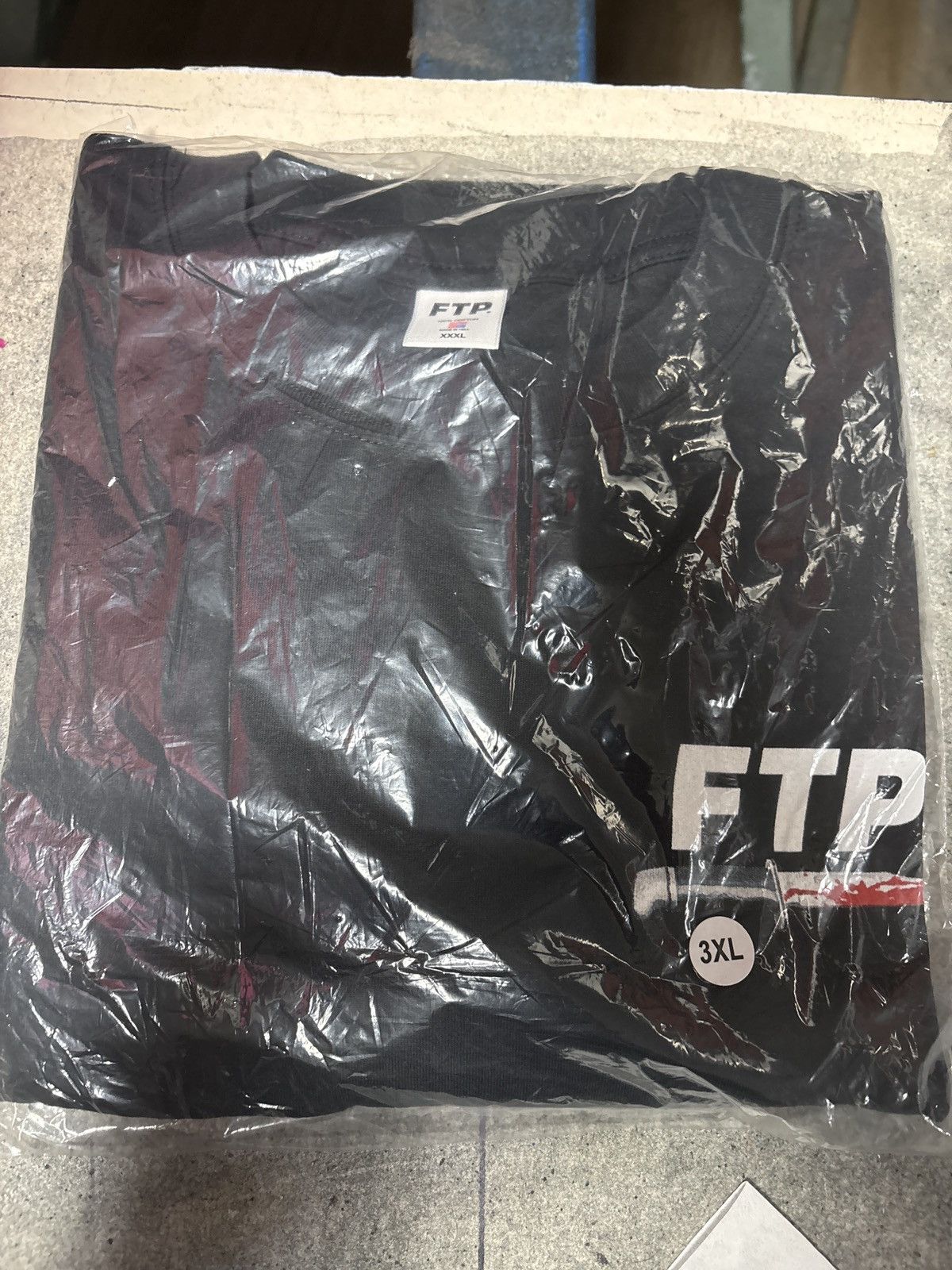 Fuck The Population FTP Scream Tee – Ghostface Logo – Black – Size 3XL – In Hand Size US XXL / EU 58 / 5 - 1 Thumbnail
