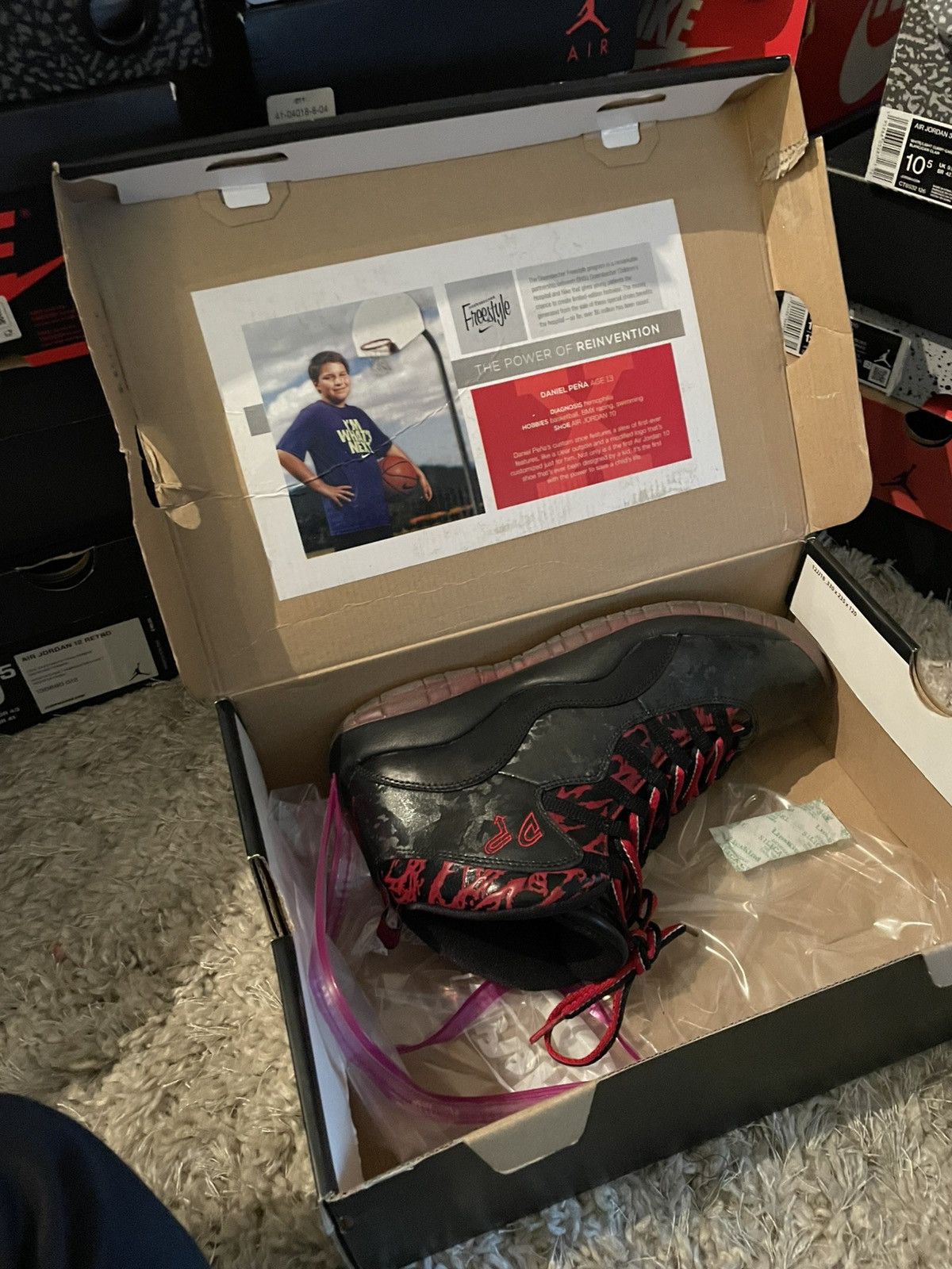 Jordan Brand Jordan 10 Doernbecher Size US 9 / EU 42 - 13 Thumbnail
