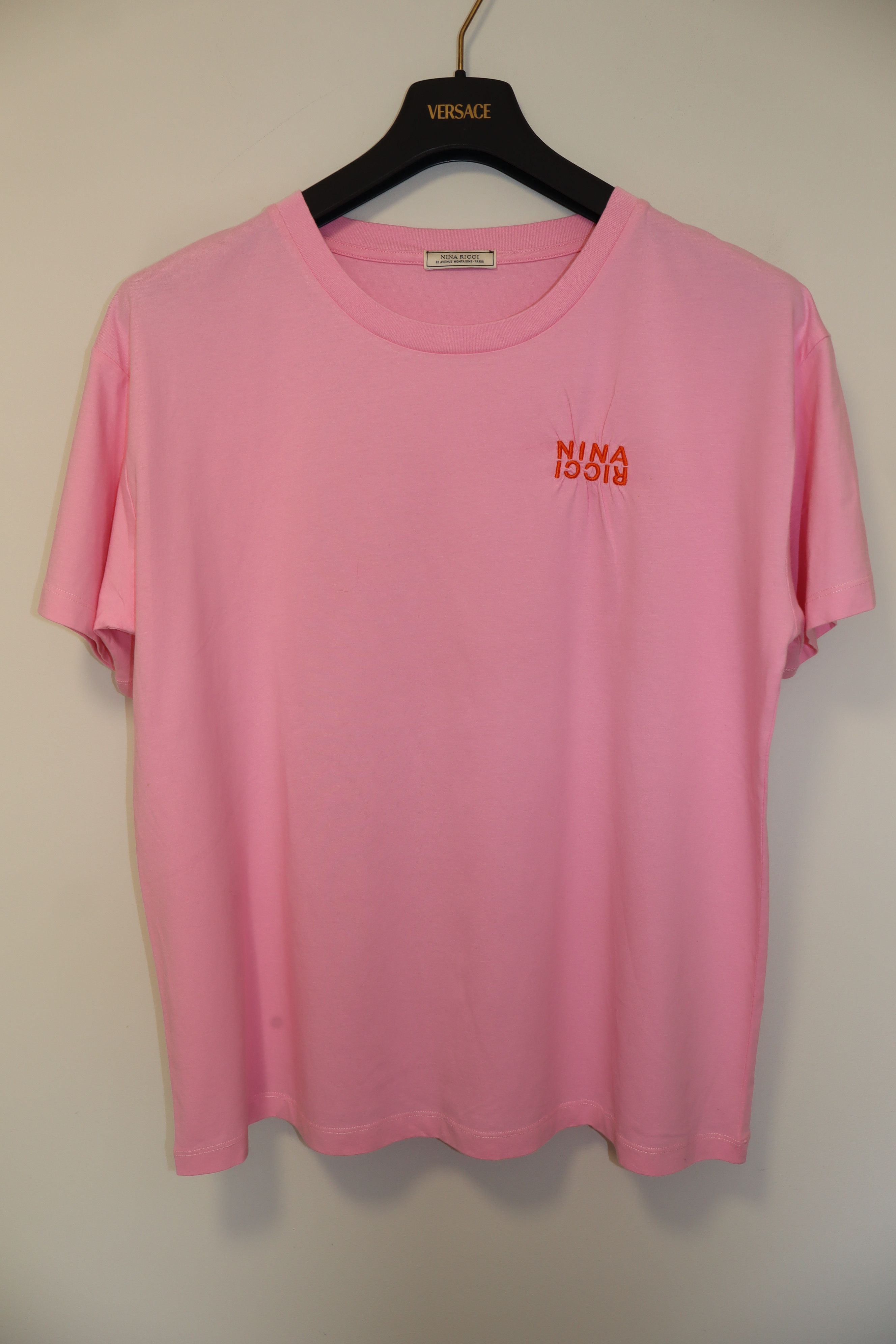 Nina Ricci Embroidered logo t-shirt Size XL / US 12-14 / IT 48-50 - 6 Thumbnail