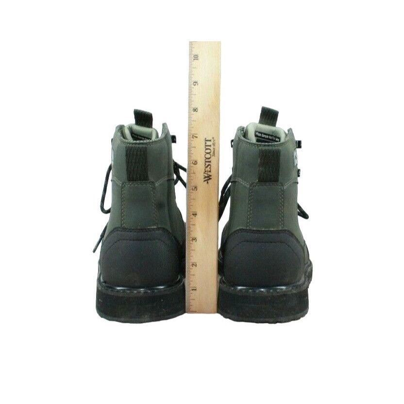 L.L. Bean LL Bean Emerger Gray Leather Wading Fishing Boots Size US 5 / EU 37 - 6 Thumbnail