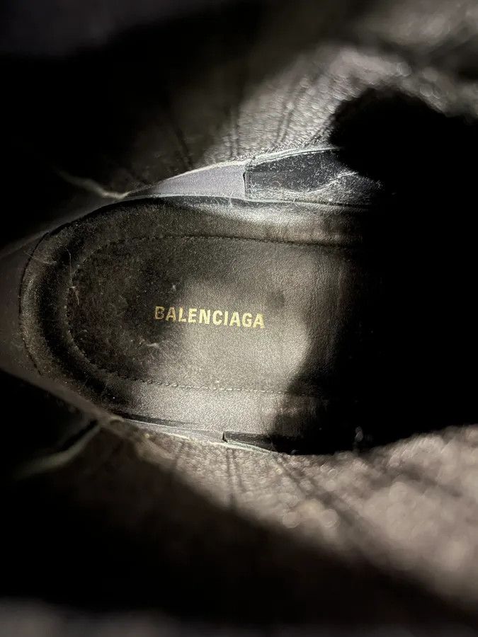 Balenciaga Balenciaga Black Premium Chelsea Classy Leather Boots Size US 8 / EU 41 - 8 Thumbnail