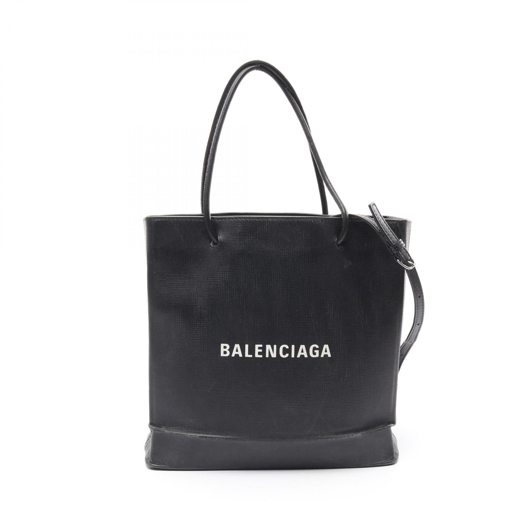 Balenciaga Balenciaga Shopping Tote Bag S Leather Tote Bag Leather Tote Bag 568813 in Black, Women's