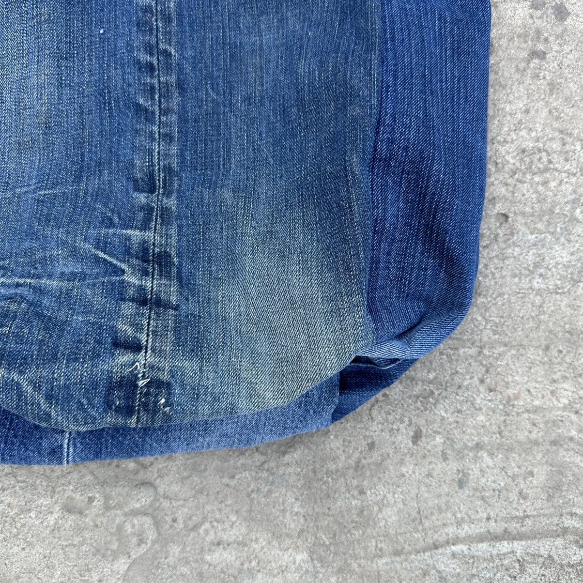 If Six Was Nine × Japanese Brand Vintage Japanese Style Custom Denim Shoulders Bag Y2K 00s Size ONE SIZE - 6 Thumbnail