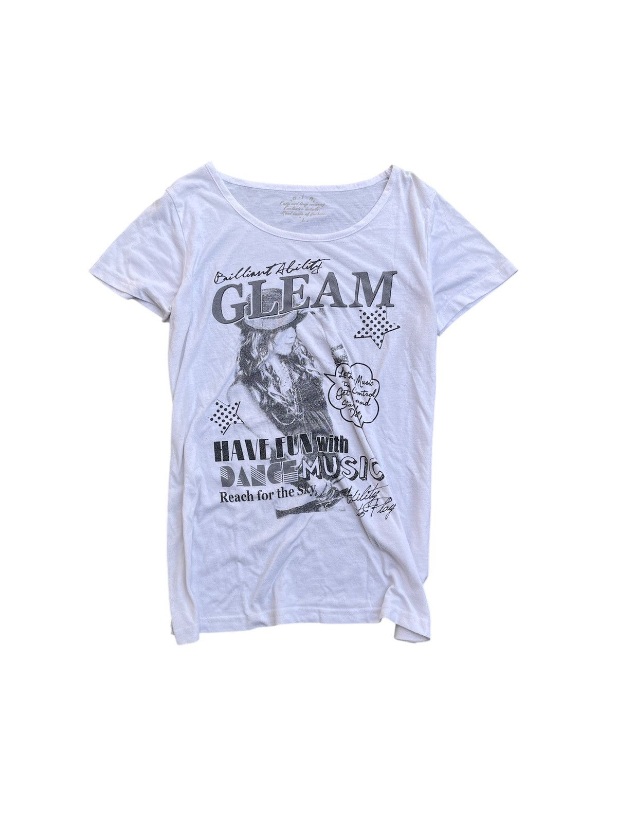 Japanese Gleam Girl Poem Hysteric Tee