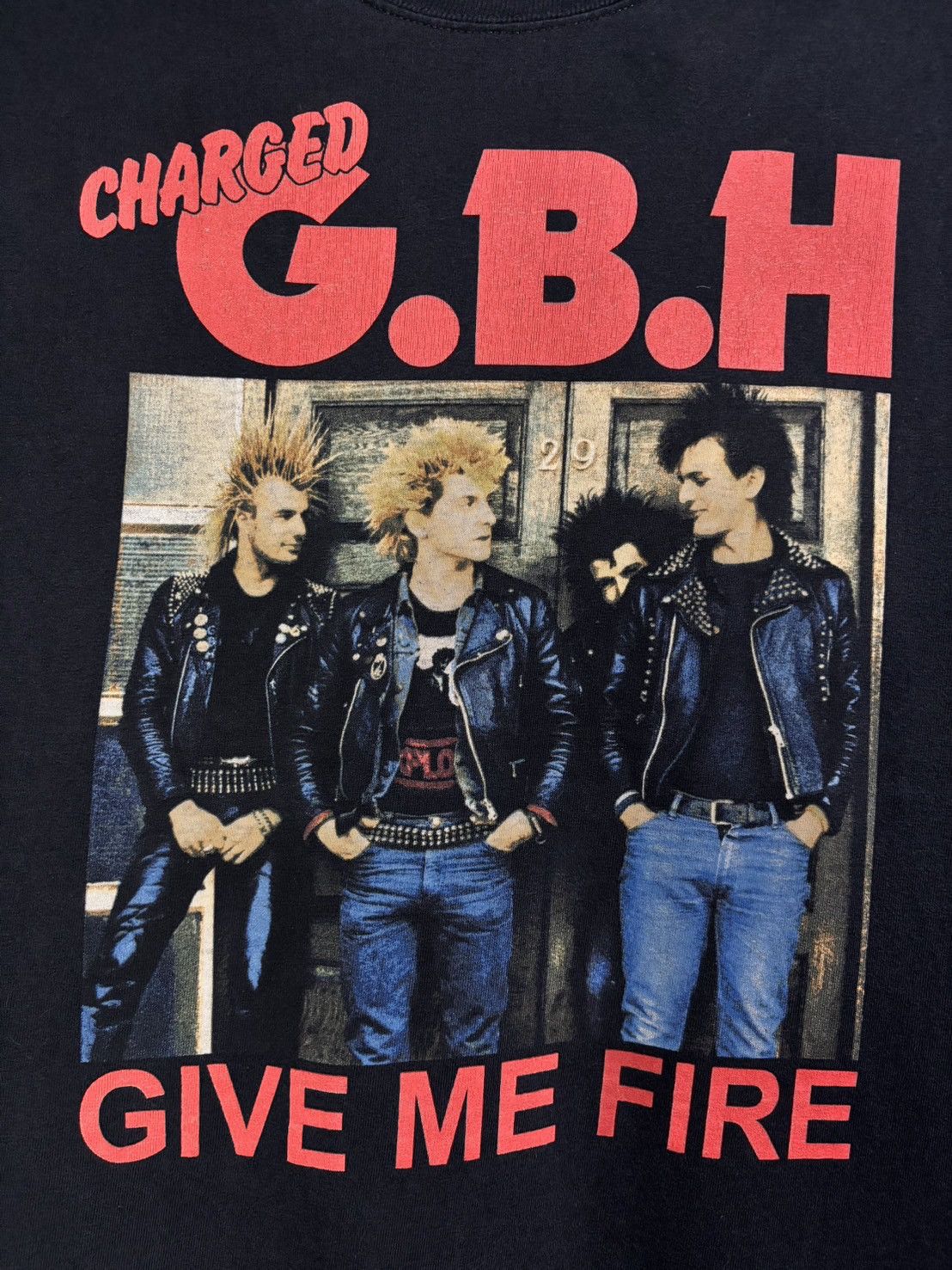 Band Tees Vintage GBH Size US L / EU 52-54 / 3 - 2 Thumbnail