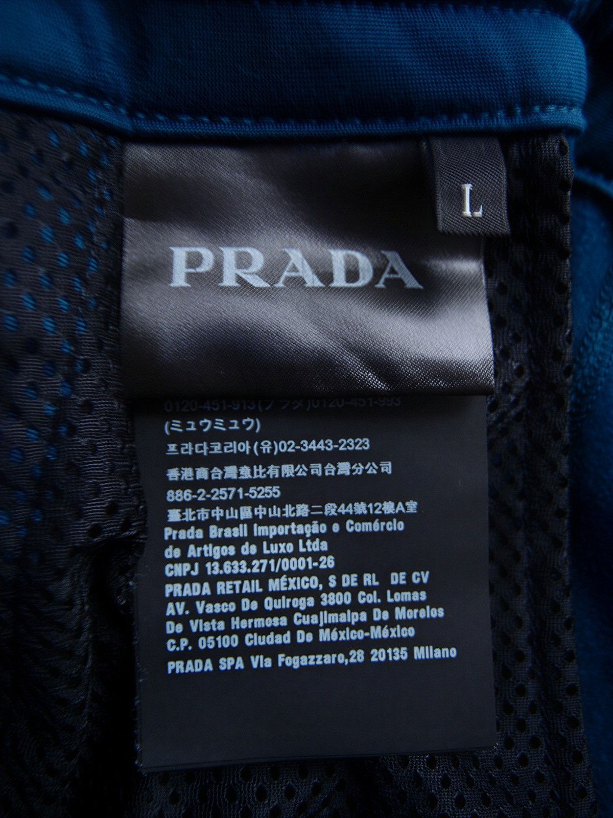 Prada PRADA Technical Track Pants Blue L Size US 34 / EU 50 - 17 Thumbnail