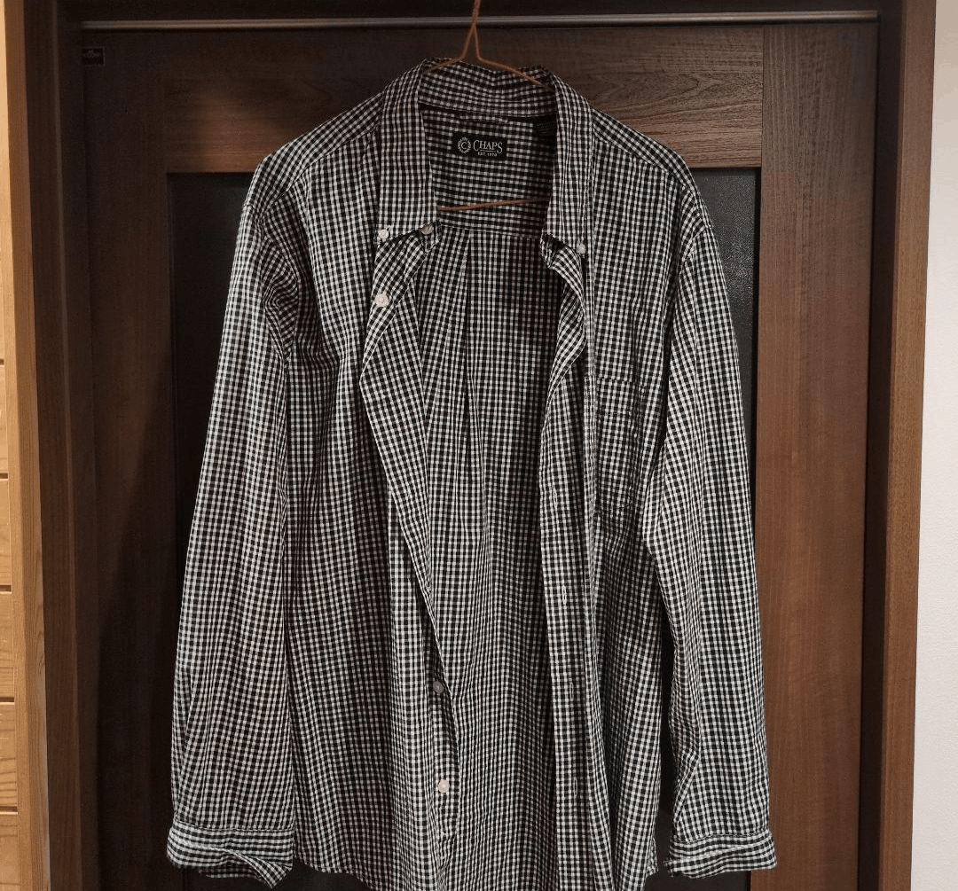 Chaps Ralph Lauren Excellent Condition CHAPS Gingham Check Long Sleeve Shirt Size US XL / EU 56 / 4 - 1 Thumbnail