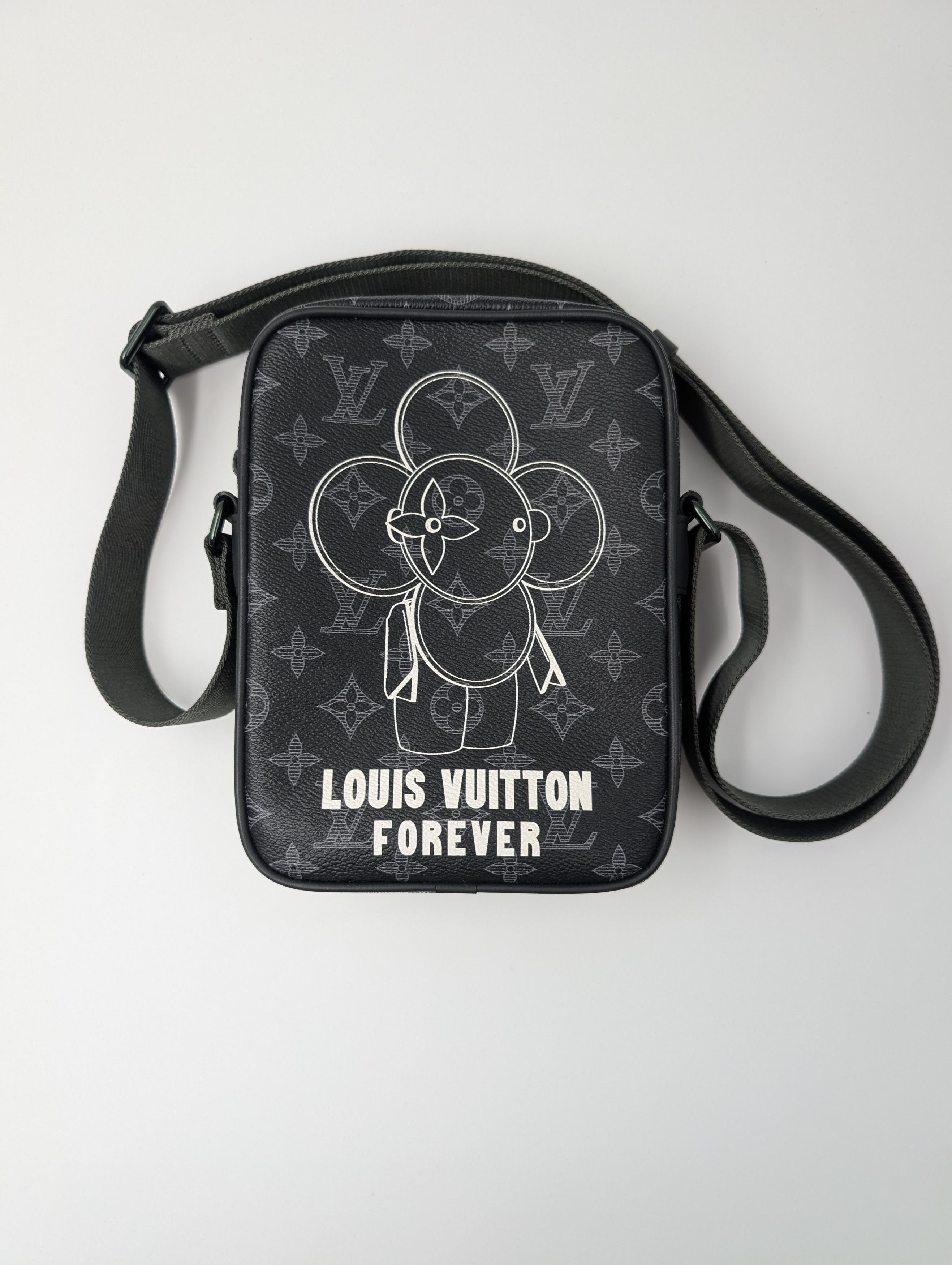 Louis Vuitton PM Danube Monogram Vivienne Eclipse Black Crossbody Bag Size ONE SIZE - 2 Thumbnail