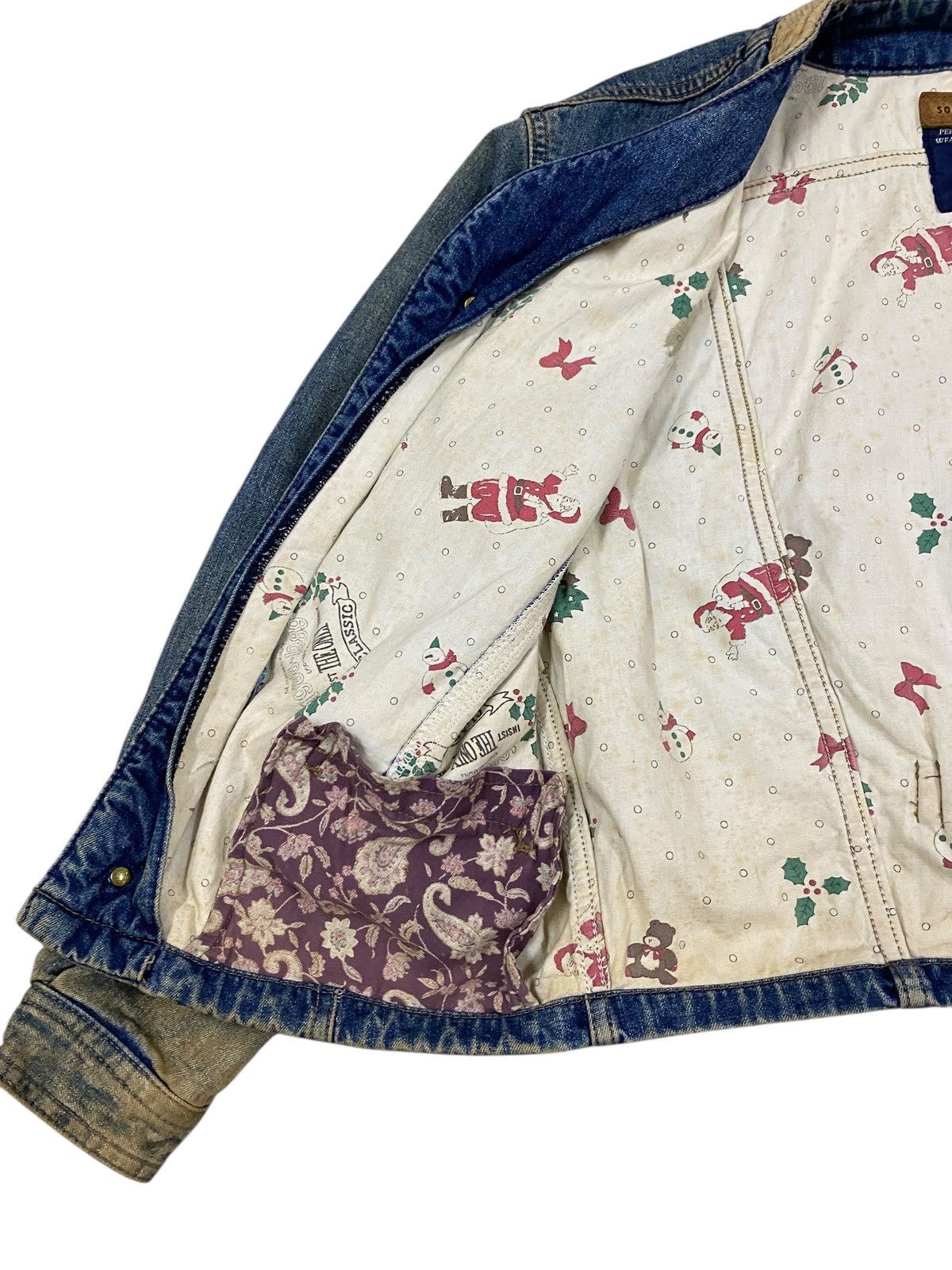 Edwin × Vintage Vtg 80s Edwin Denim Jacket Size M / US 6-8 / IT 42-44 - 4 Thumbnail