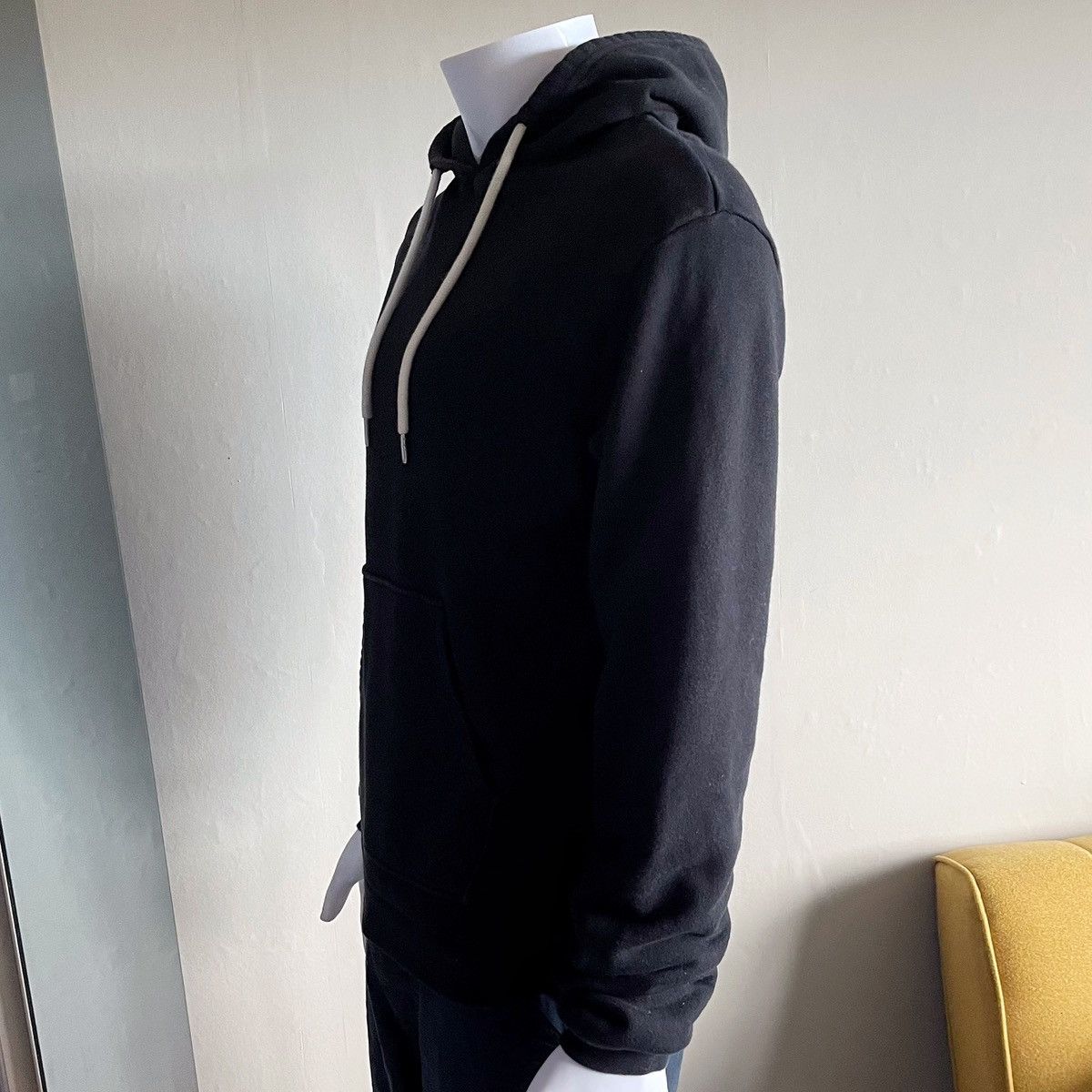 John Elliott John Elliott Black Cotton Pullover Hoodie Size US M / EU 48-50 / 2 - 2 Thumbnail