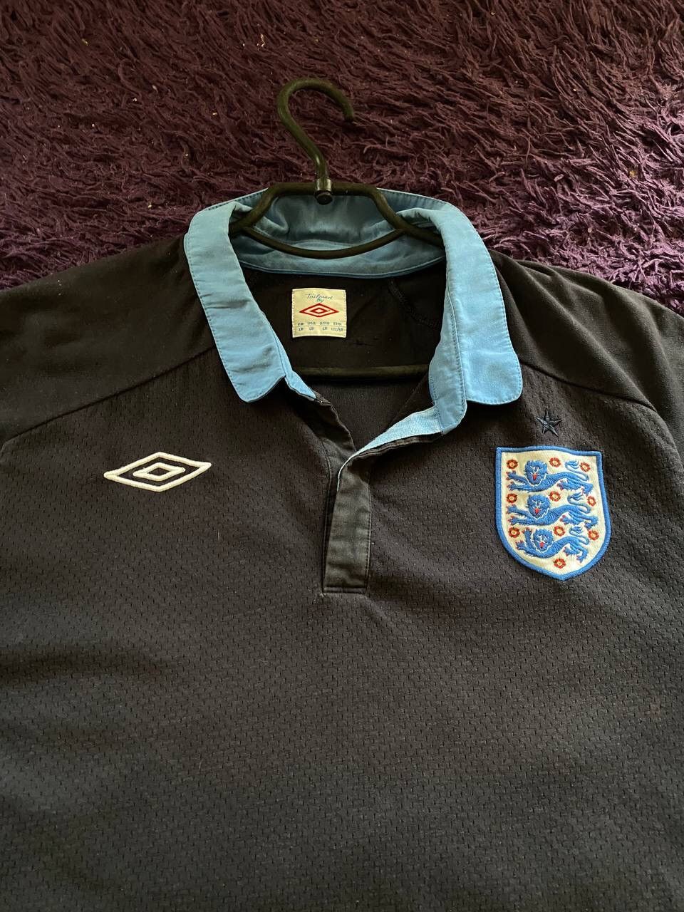 Umbro × Vintage Vintage Umbro England Soccer Jersey T Shirt Size US M / EU 48-50 / 2 - 13 Thumbnail