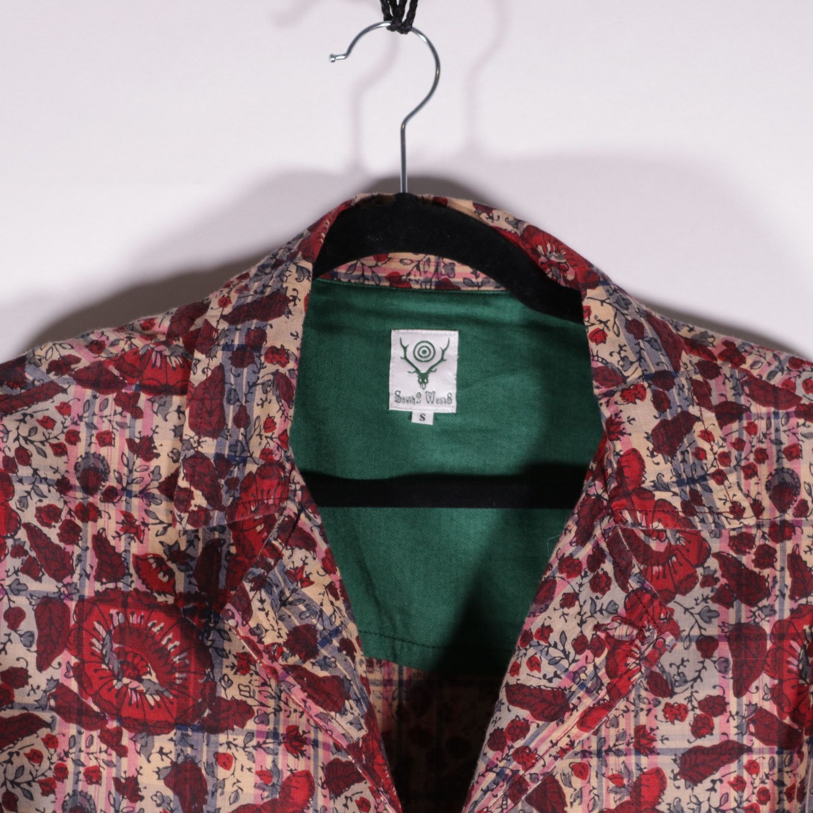 South2 West8 South2 West8 Dye Print Blazer Jacket Size Small Size 36R - 2 Thumbnail