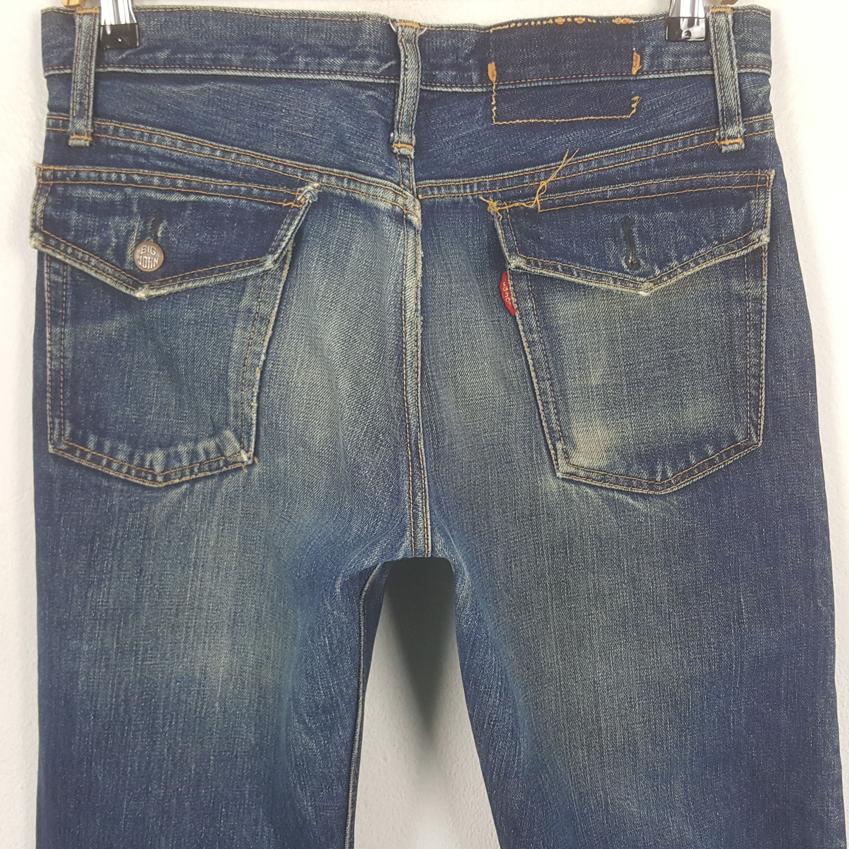 Big John Vintage Big John American Multi Pocket Denim Jeans RR17 Size US 31 - 5 Thumbnail