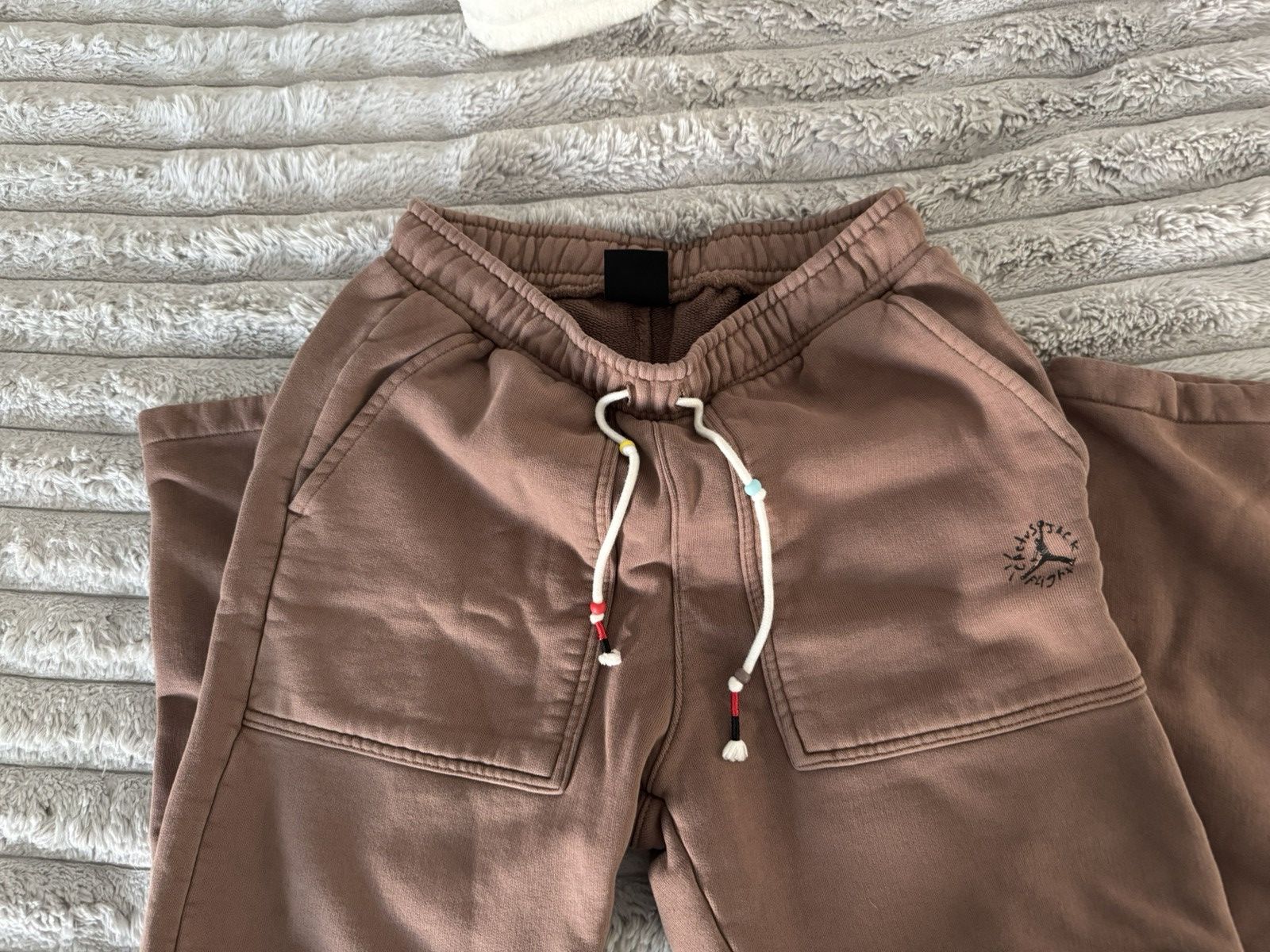 Nike × Travis Scott cactus jack travis scott jordan fleece pants archaeo nike Size US 30 / EU 46 - 7 Thumbnail