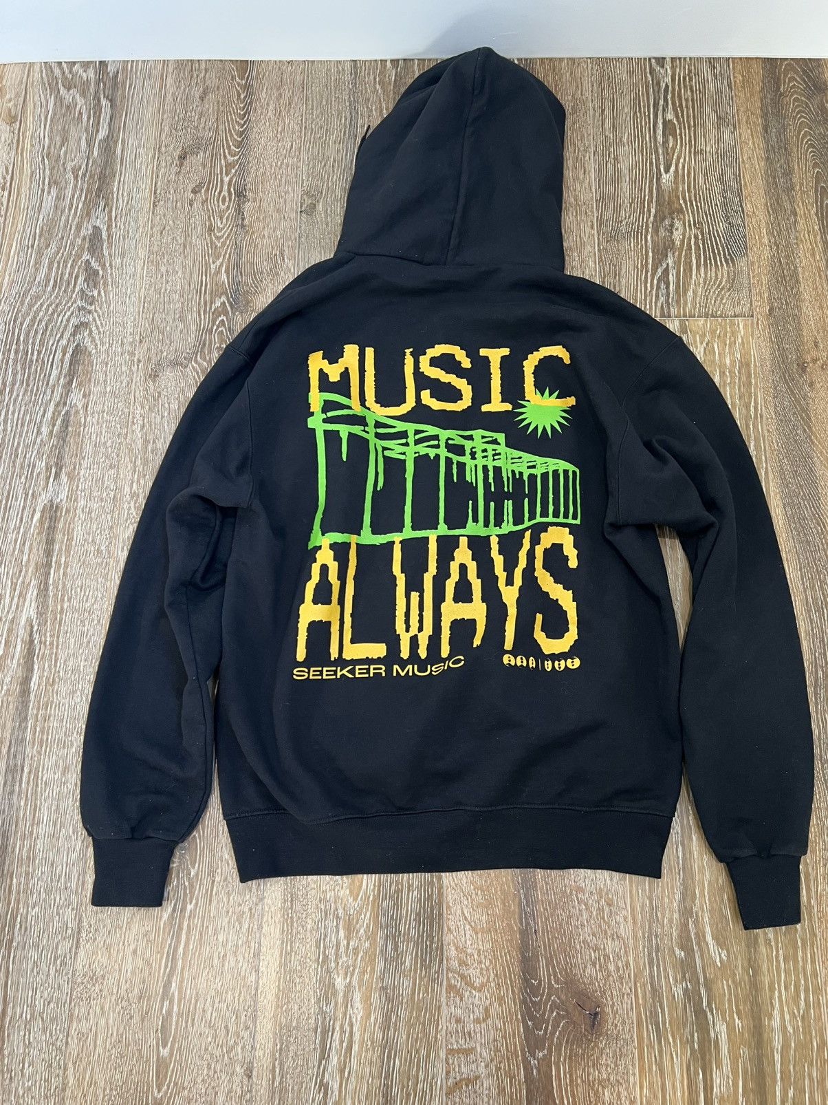 Band Tees × Vintage Music always seeker music hoodie Size US XL / EU 56 / 4 - 1 Thumbnail