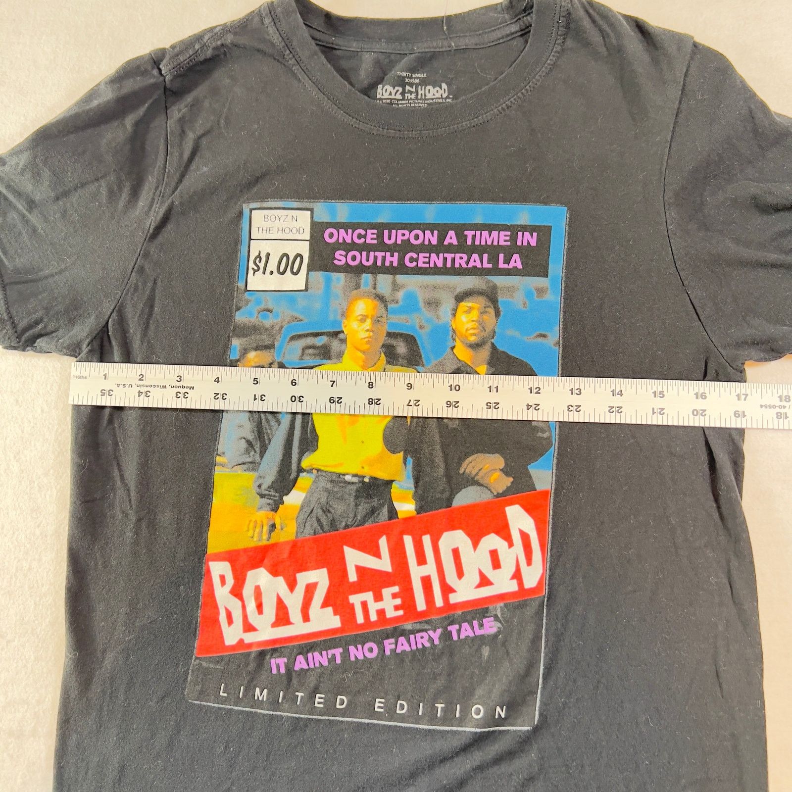 Other Boyz N The Hood T-Shirt Thirty Single Columbia 100% Cotton Size US S / EU 44-46 / 1 - 5 Thumbnail