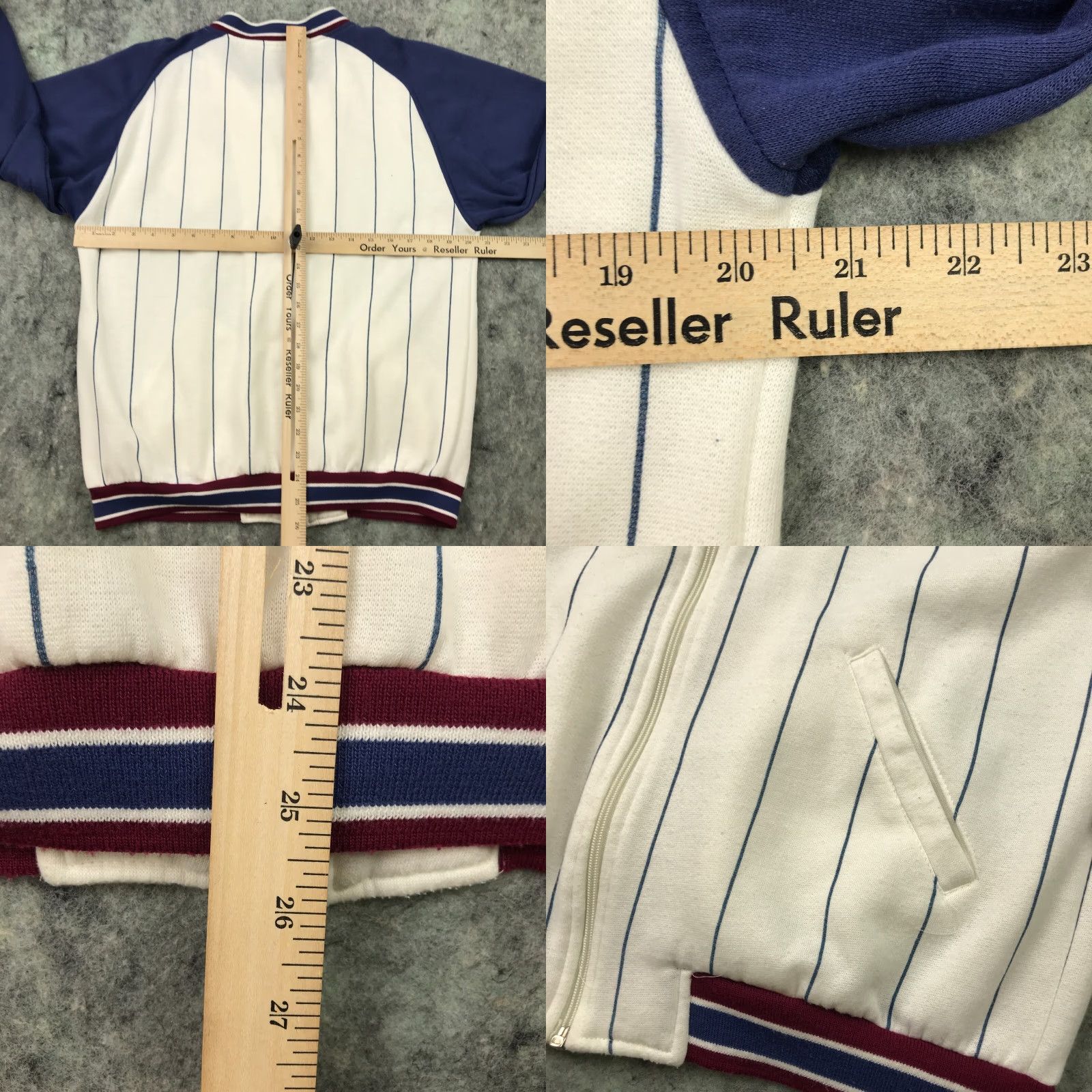 Spalding VINTAGE Spalding Sweatshirt Mens Baseball Jersey Style Full Zip Small White 90s Sports Size US S / EU 44-46 / 1 - 8 Thumbnail