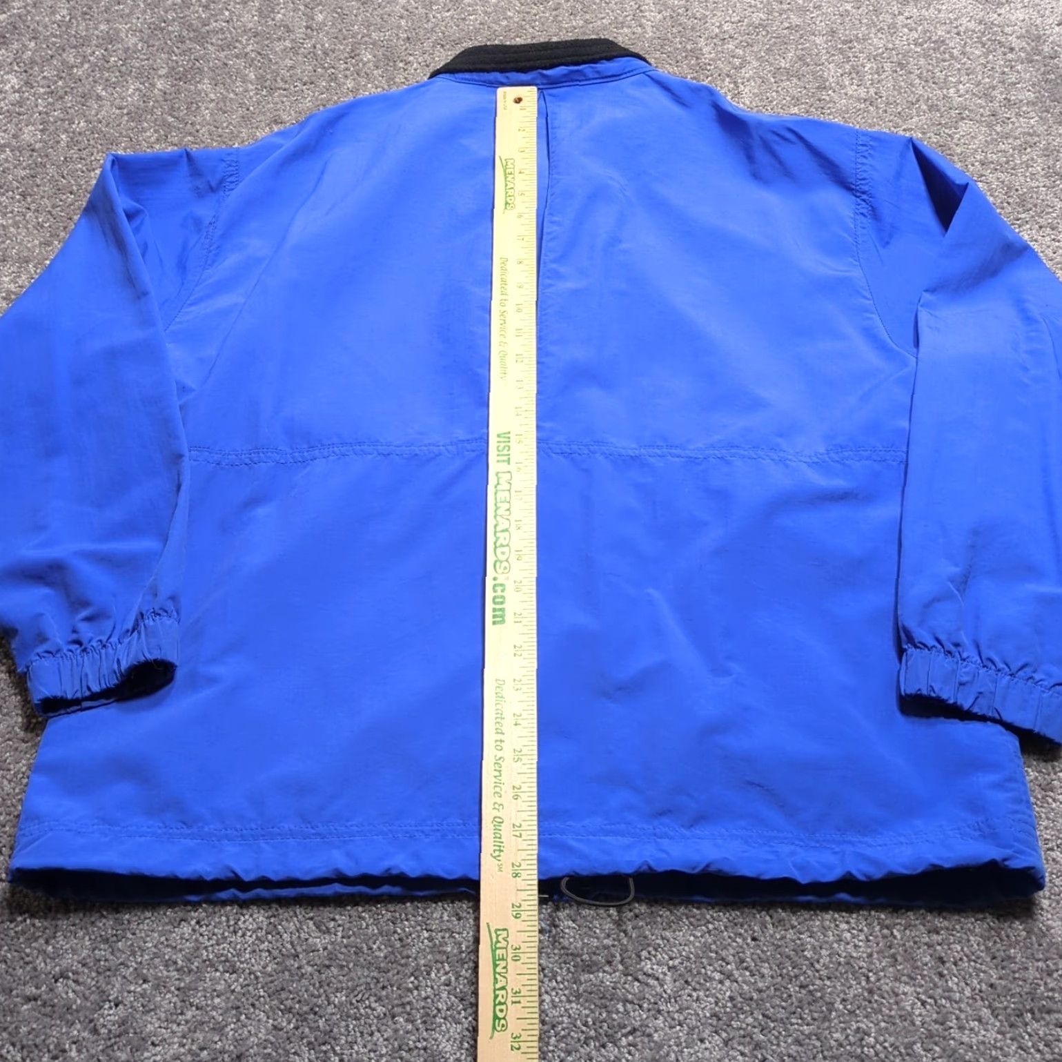 Vintage VINTAGE Wintergreen Jacket Mens L Blue Full Zip Lightweight Water Resistant Windbreaker United States Size US L / EU 52-54 / 3 - 6 Thumbnail