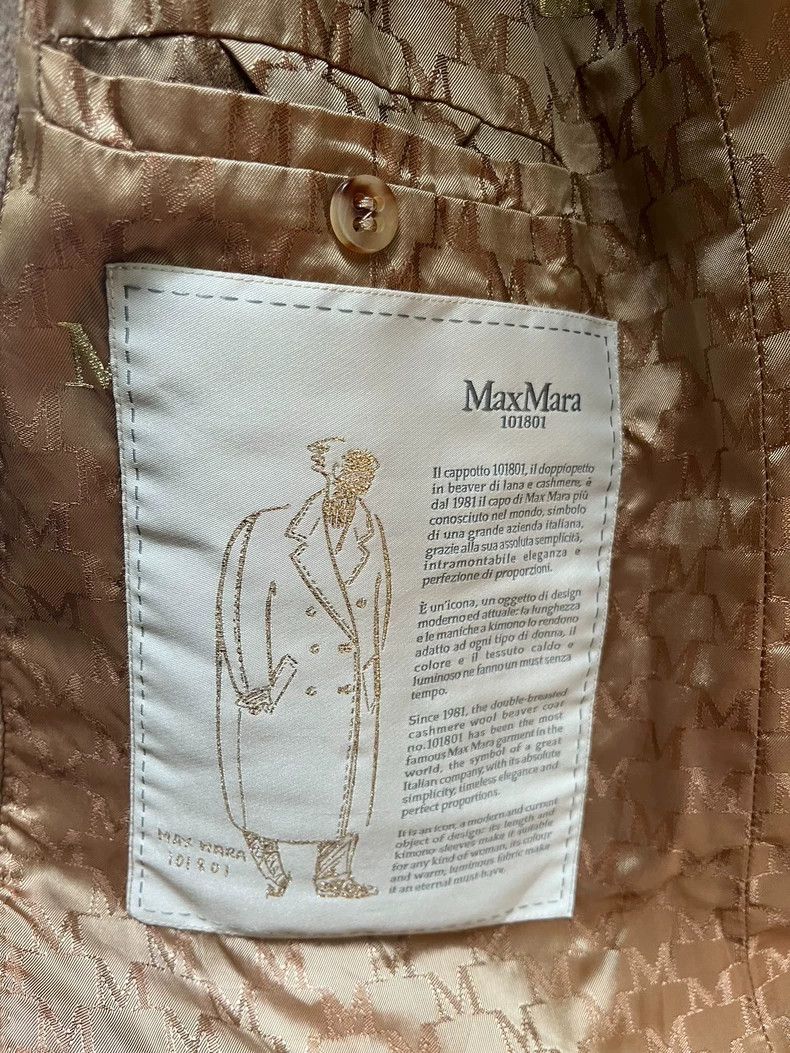 Max Mara Max Mara Classic 101801 coat Size S / US 4 / IT 40 - 4 Thumbnail