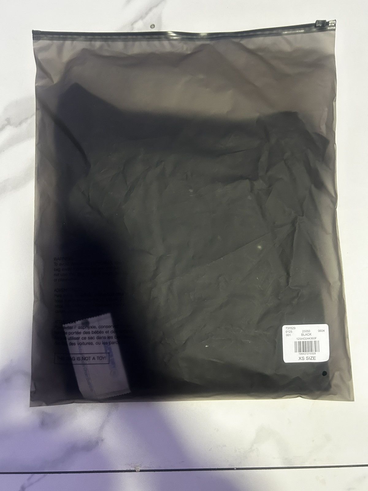 Essentials × Fear of God Fear Of God Essentials Jersey Crewneck T-Shirt ‘Black’ Size US XS / EU 42 / 0 - 7 Thumbnail
