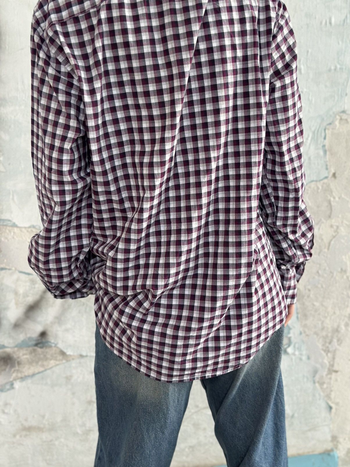 Tommy Hilfiger VTG Tommy Hilfiger Checked Shirt Size L Y2K 00s Old Money Size US L / EU 52-54 / 3 - 9 Thumbnail