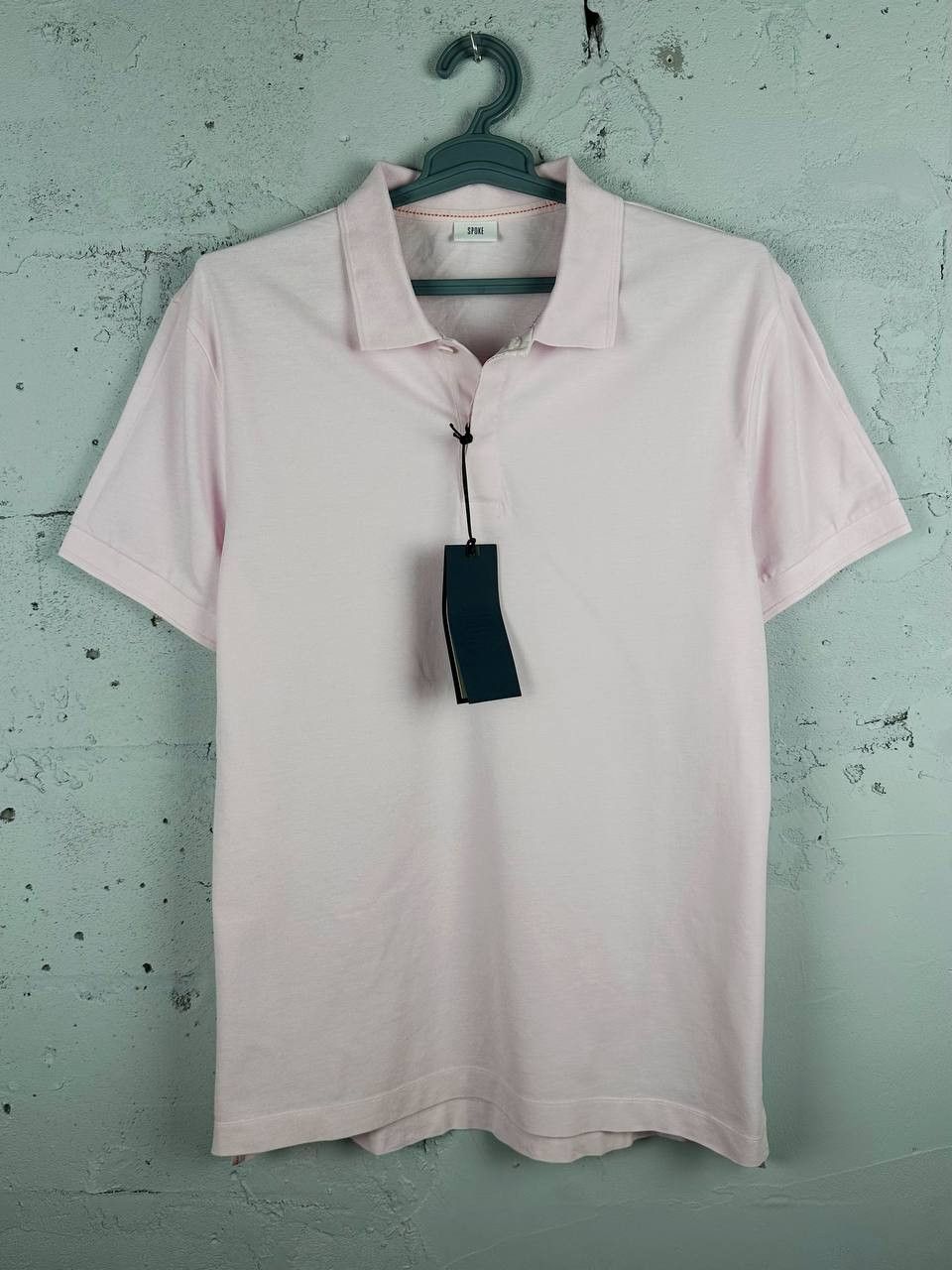 SPOKE NEW Spoke London Made In Portugal Luxury Pink Polo Size US L / EU 52-54 / 3 - 1 Thumbnail