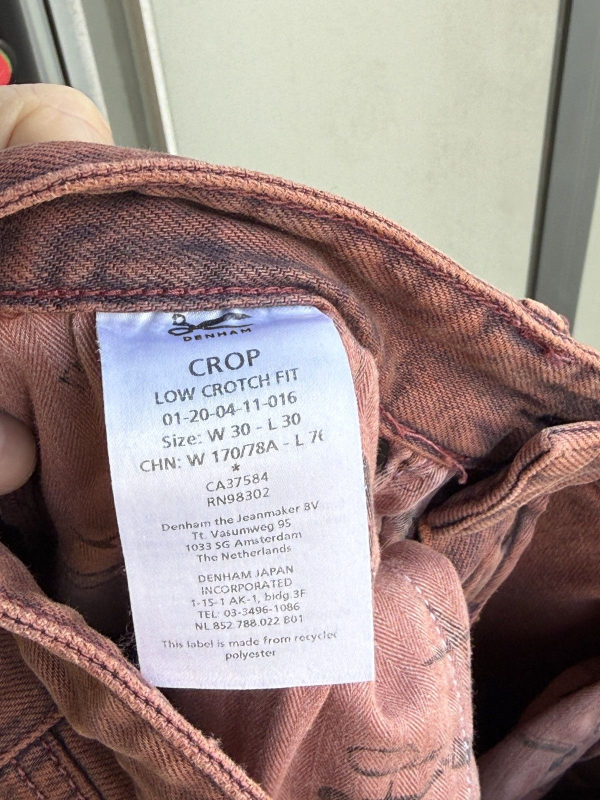DENHAM denham Low Crotch Fit Size US 30 / EU 46 - 7 Thumbnail